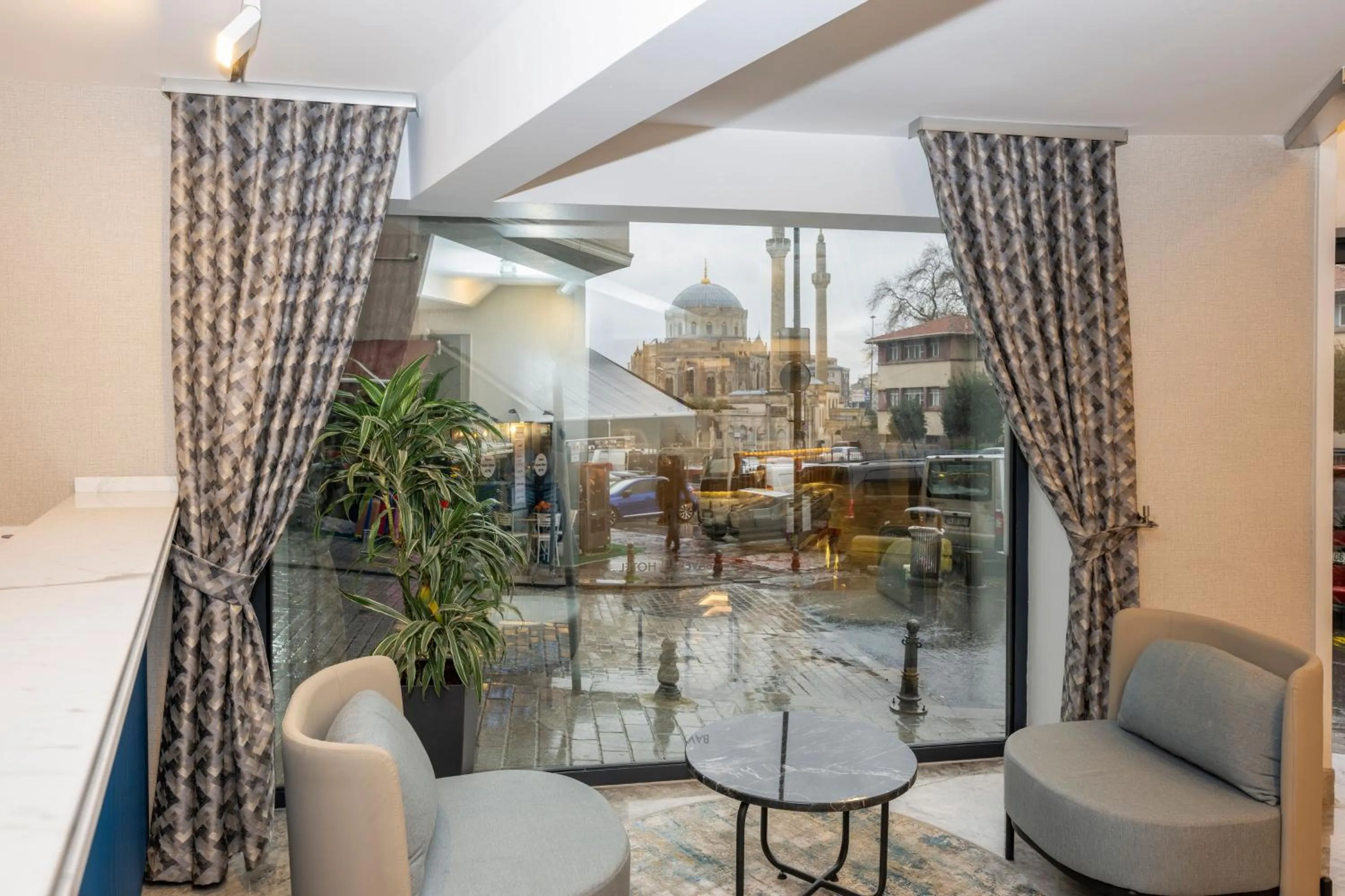 Lobby or reception in Baver Hotel