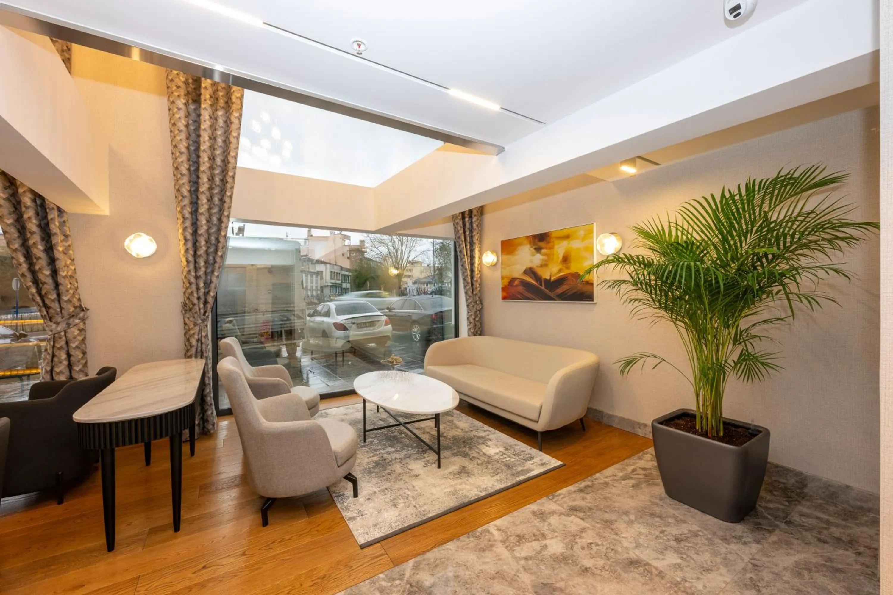 Lobby or reception in Baver Hotel