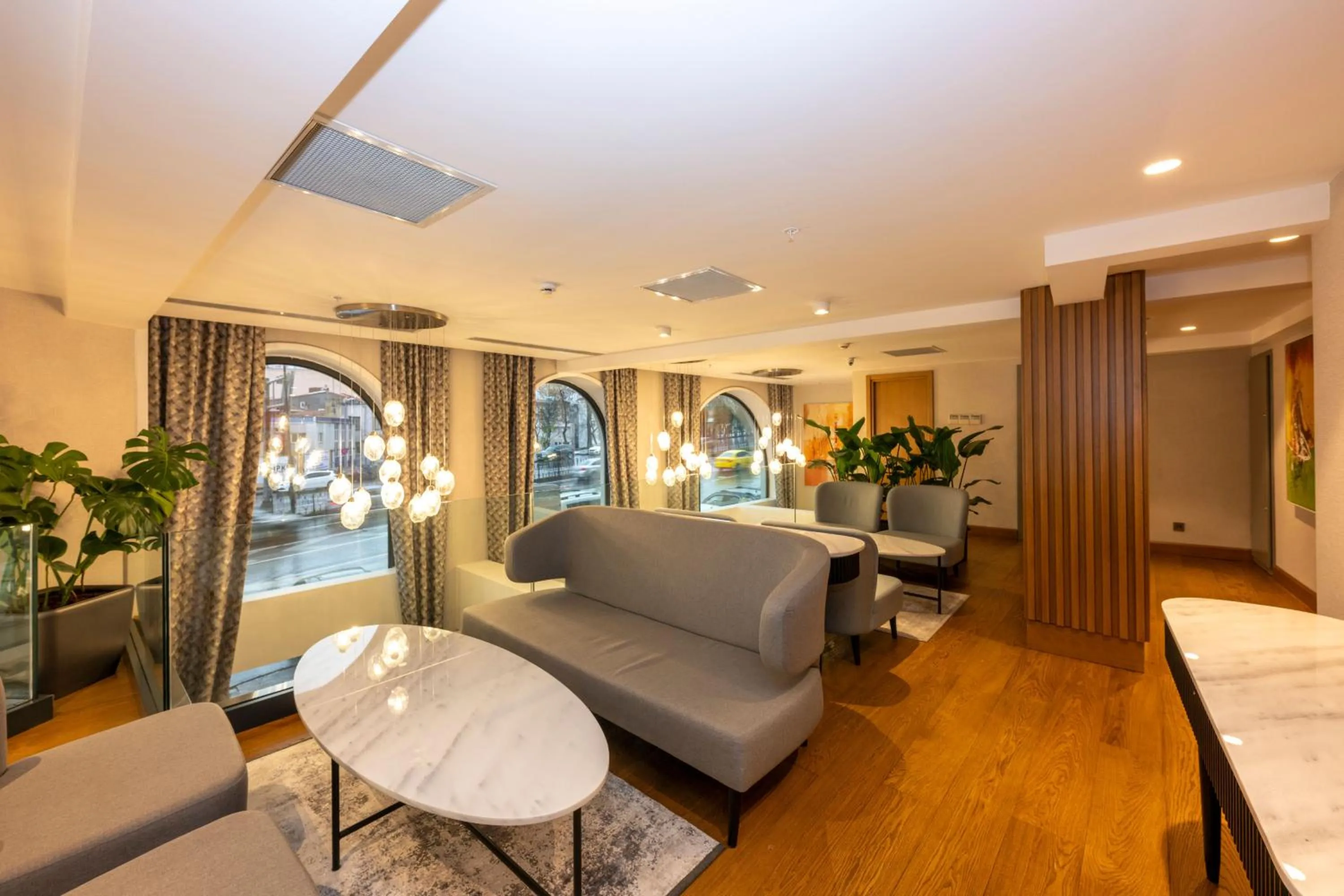 Seating area, Bed in Baver Hotel