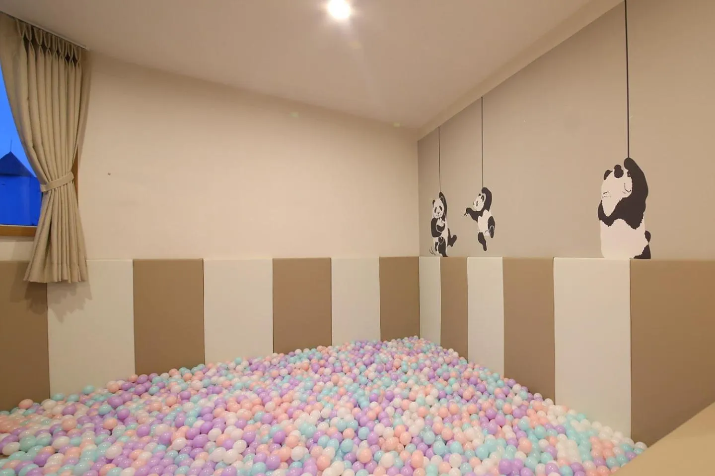 Decorative detail, Bed in MGM Hotel