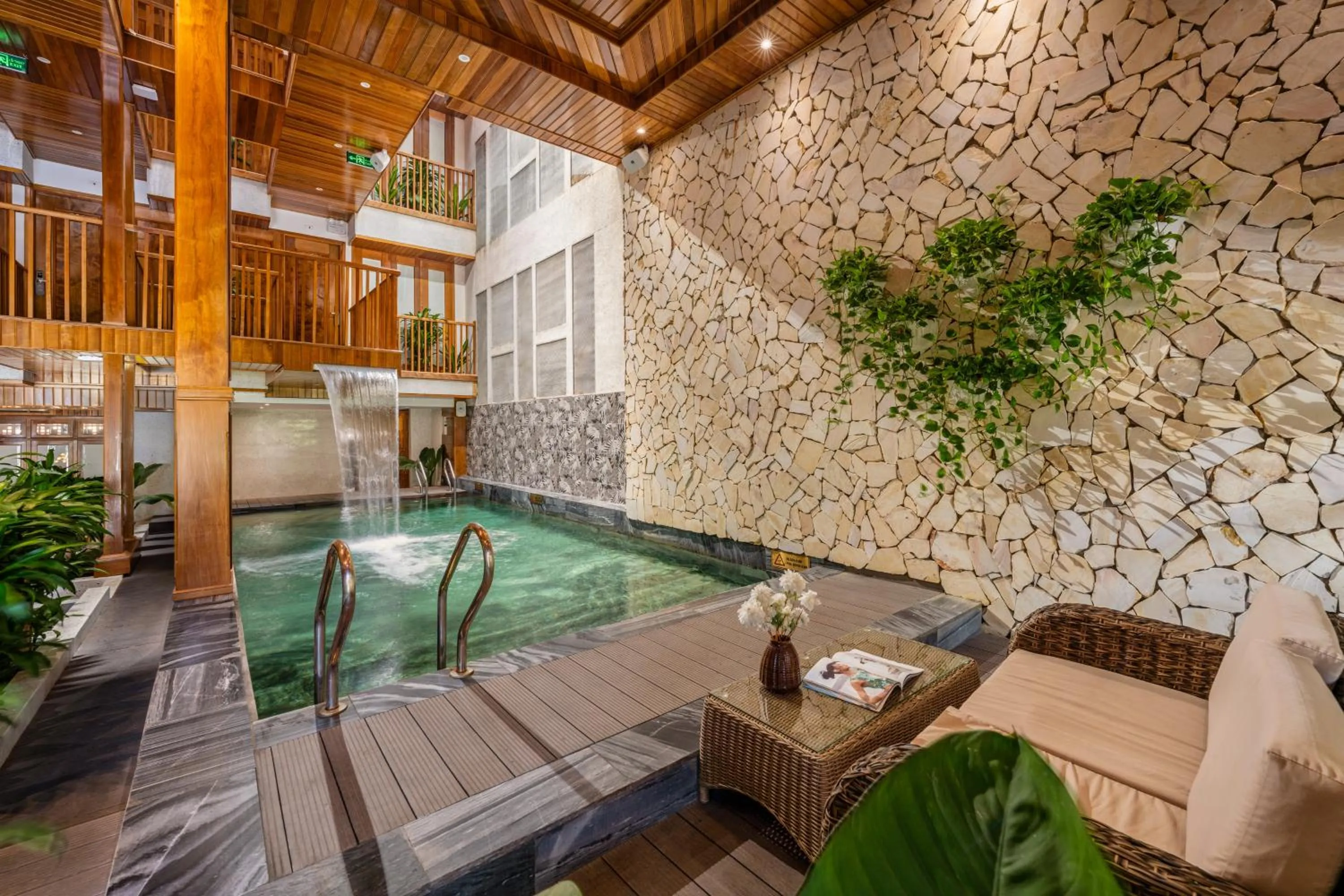 Swimming pool in Mixay Boutique Hotel Da Nang