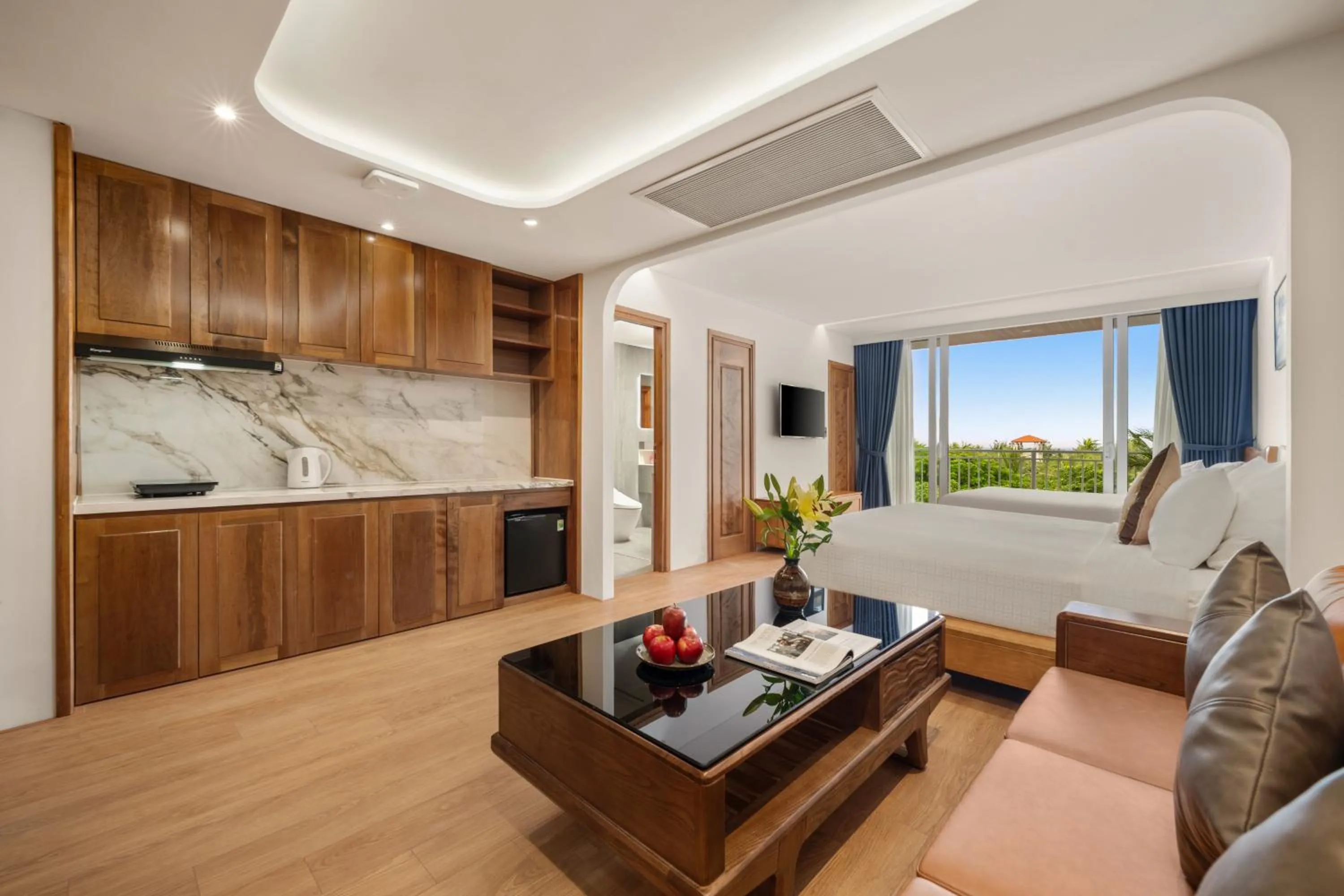 Bed in Mixay Boutique Hotel Da Nang