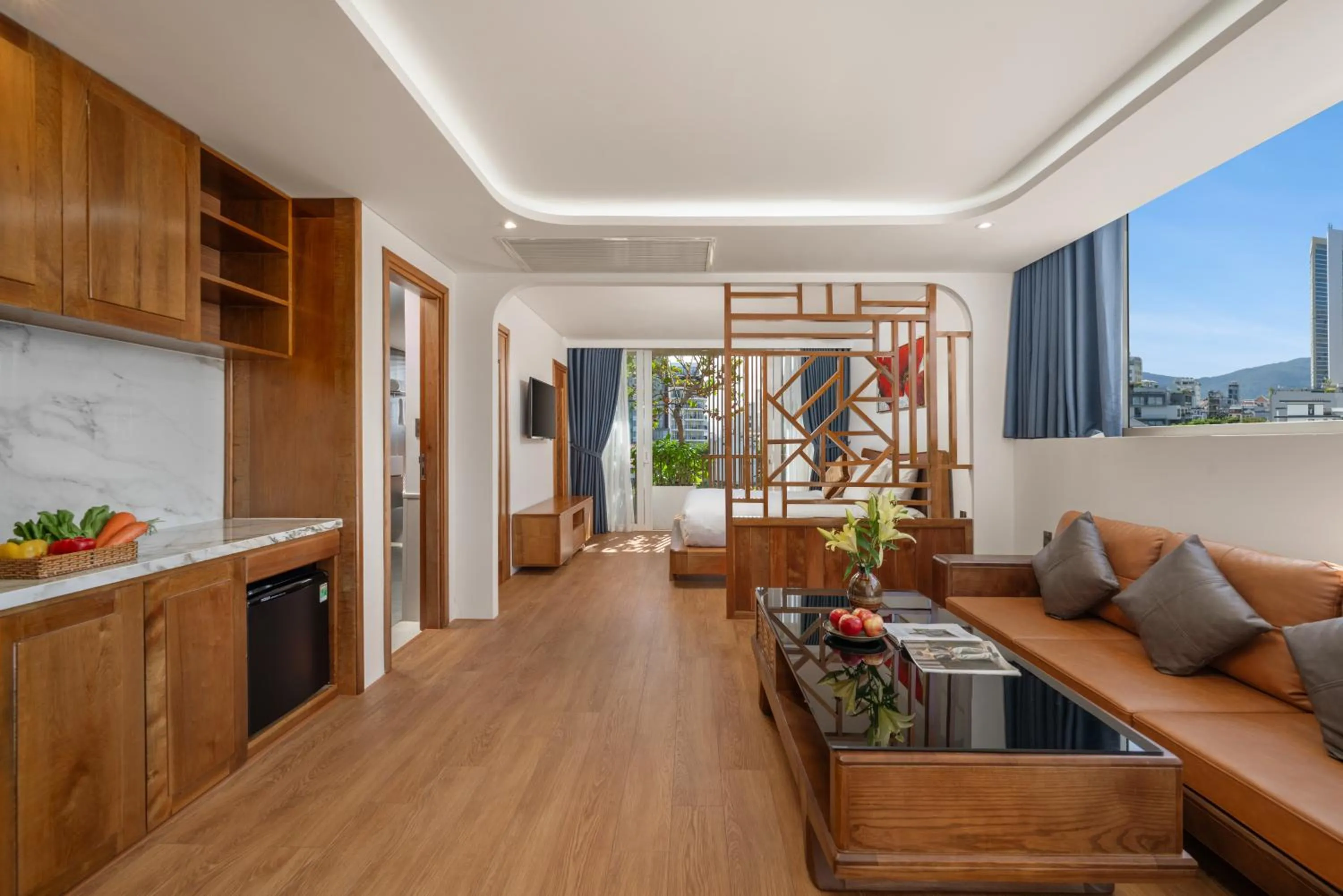 Bed in Mixay Boutique Hotel Da Nang