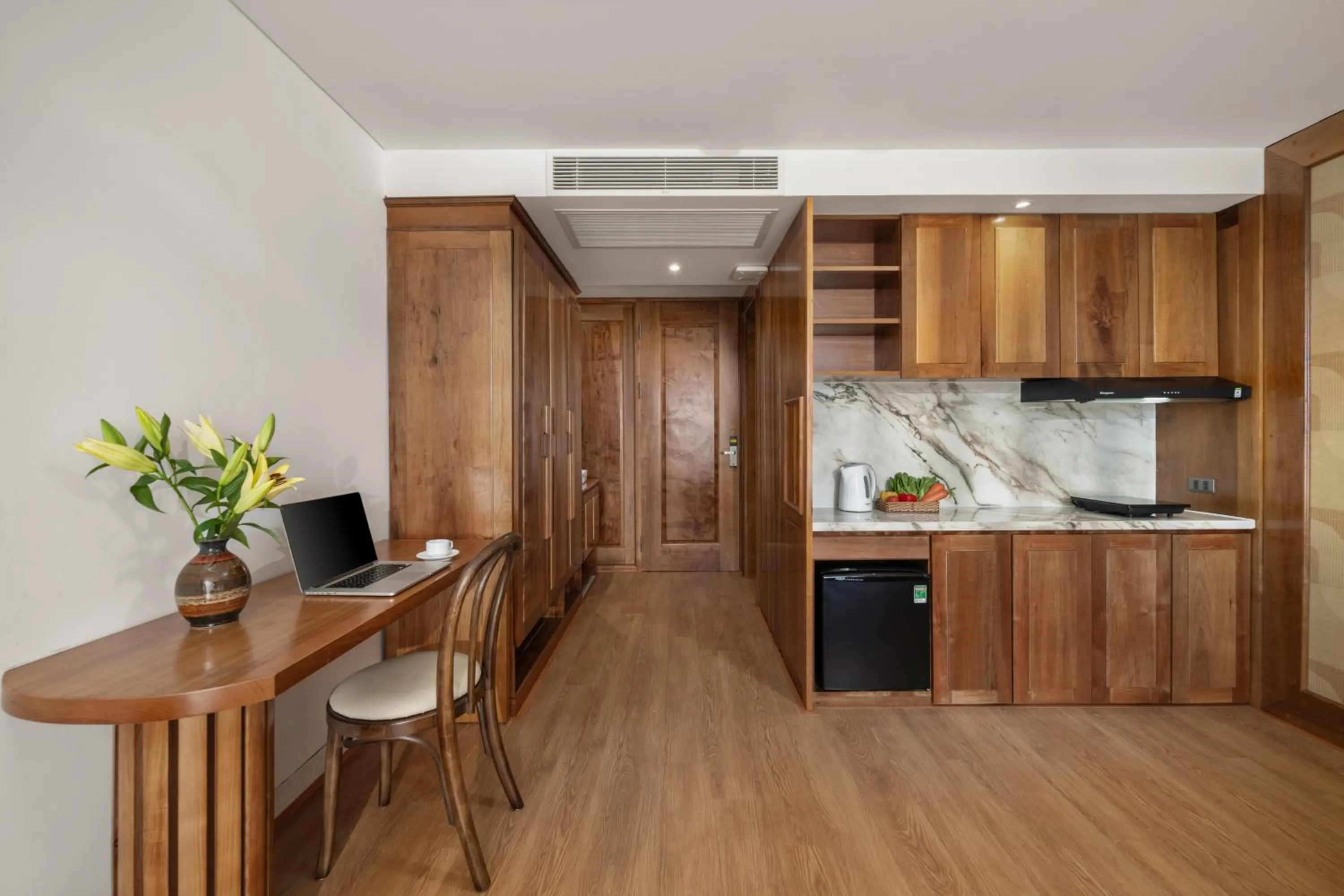 Kitchen or kitchenette in Mixay Boutique Hotel Da Nang