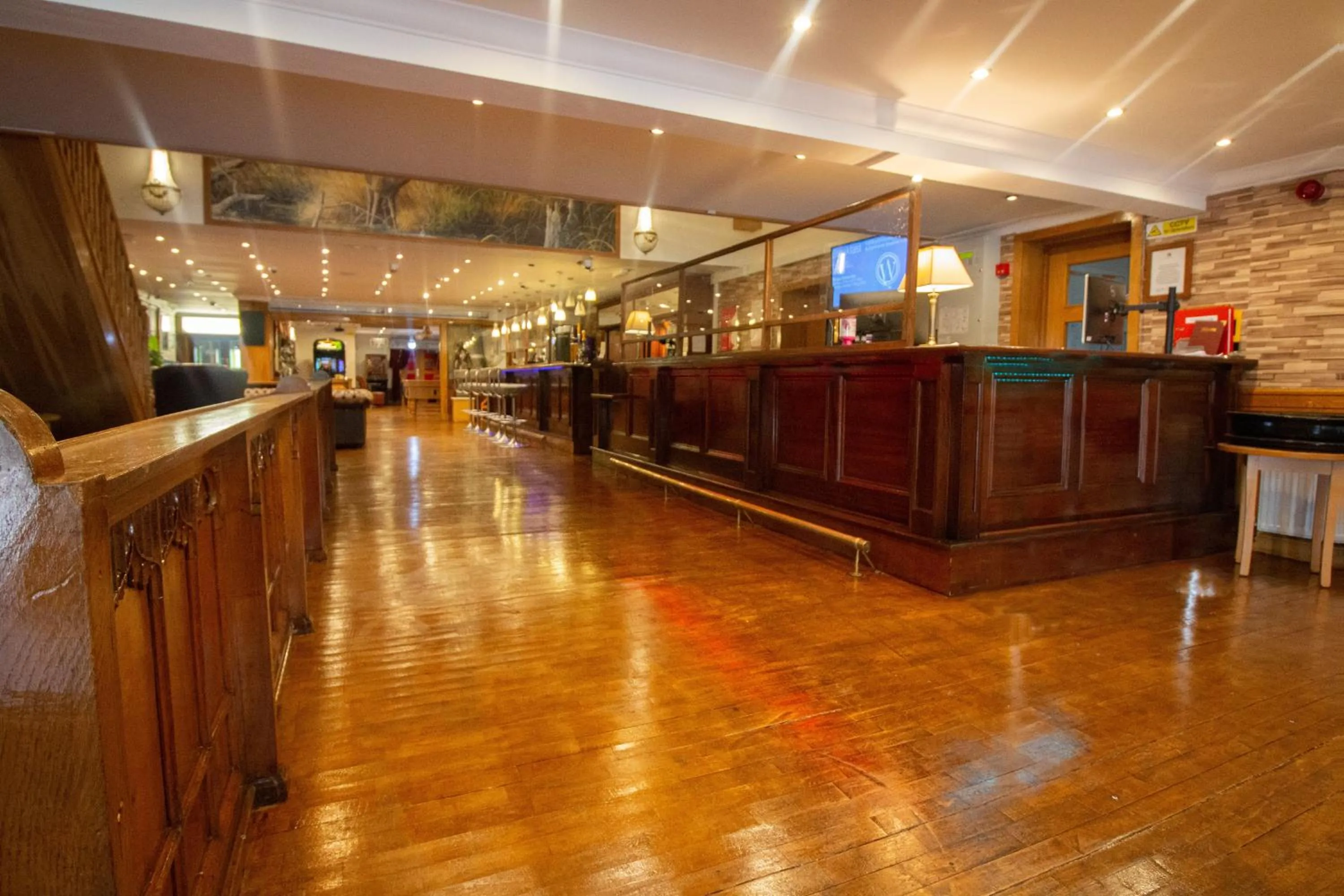 Lobby or reception in Westone Manor Hotel