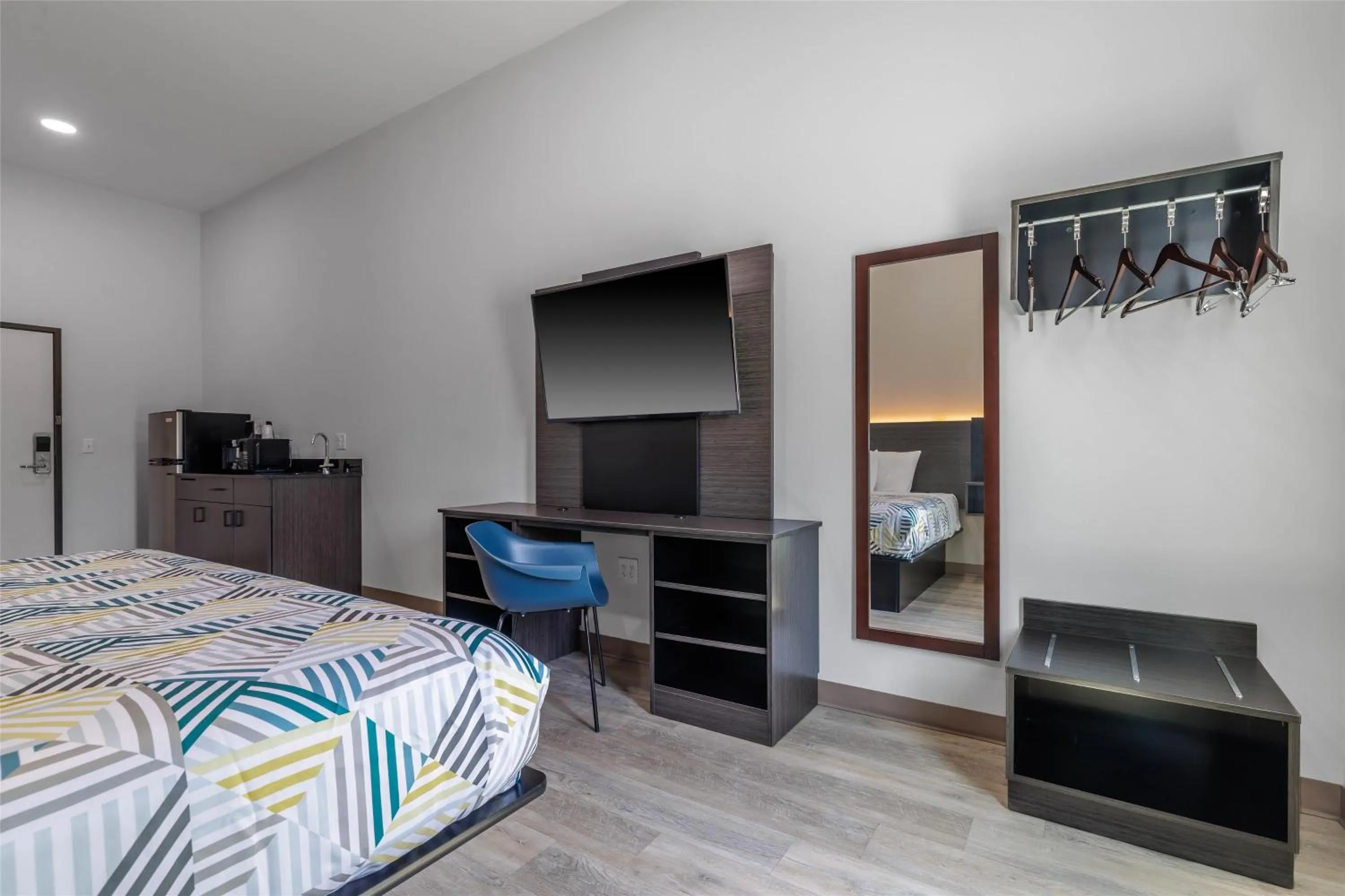 Bedroom, Bed in Motel 6 Gonzales, LA Baton Rouge Geismar Prairieville I 10