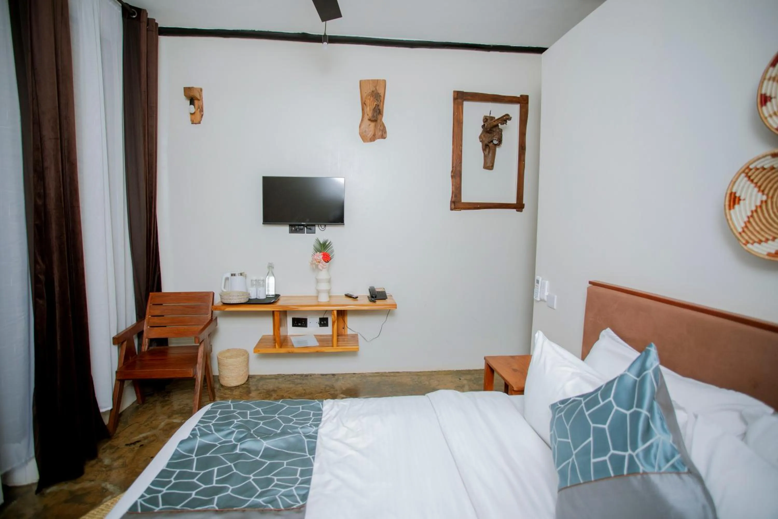 Bed in The Maridadi Hotel