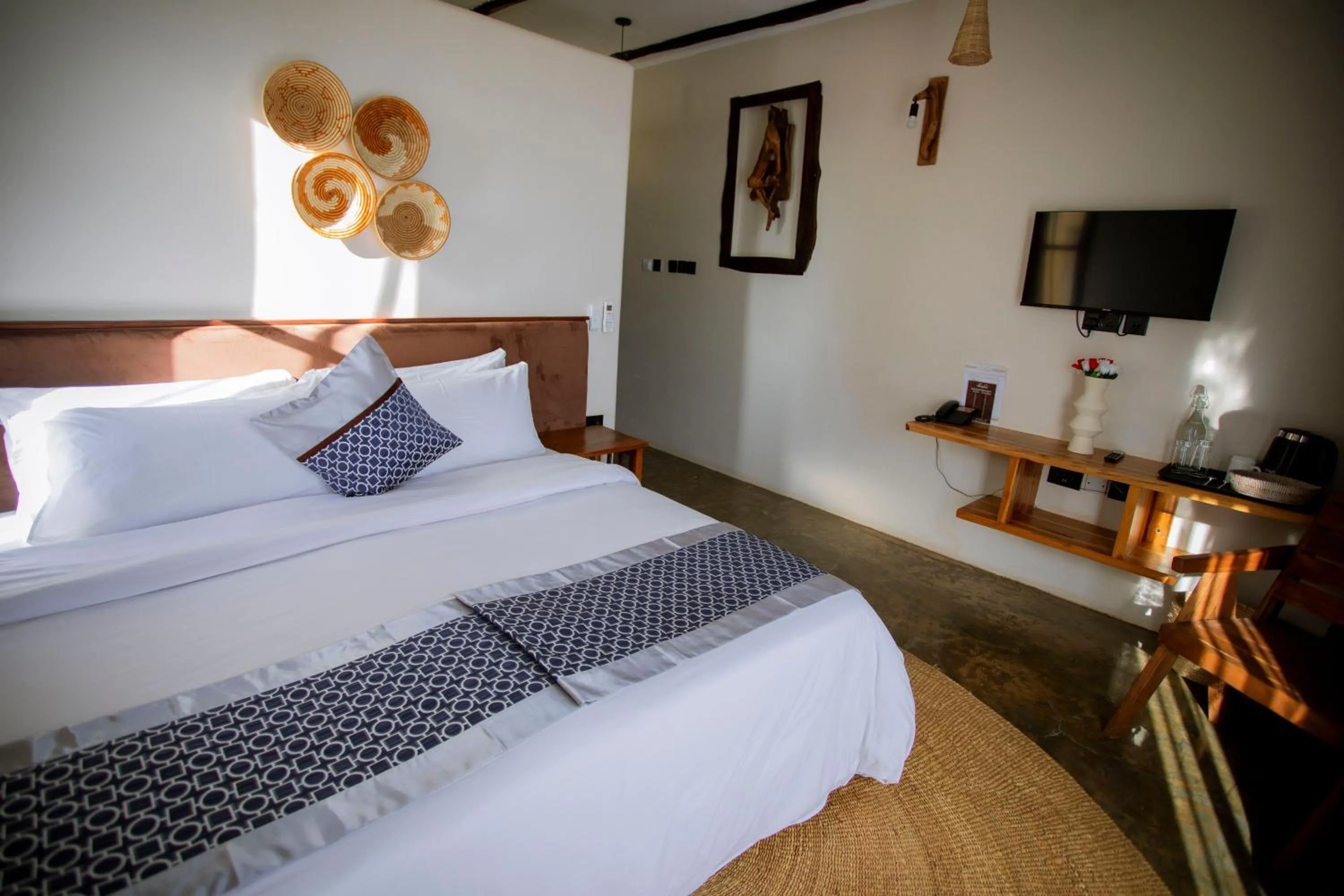 Bed in The Maridadi Hotel