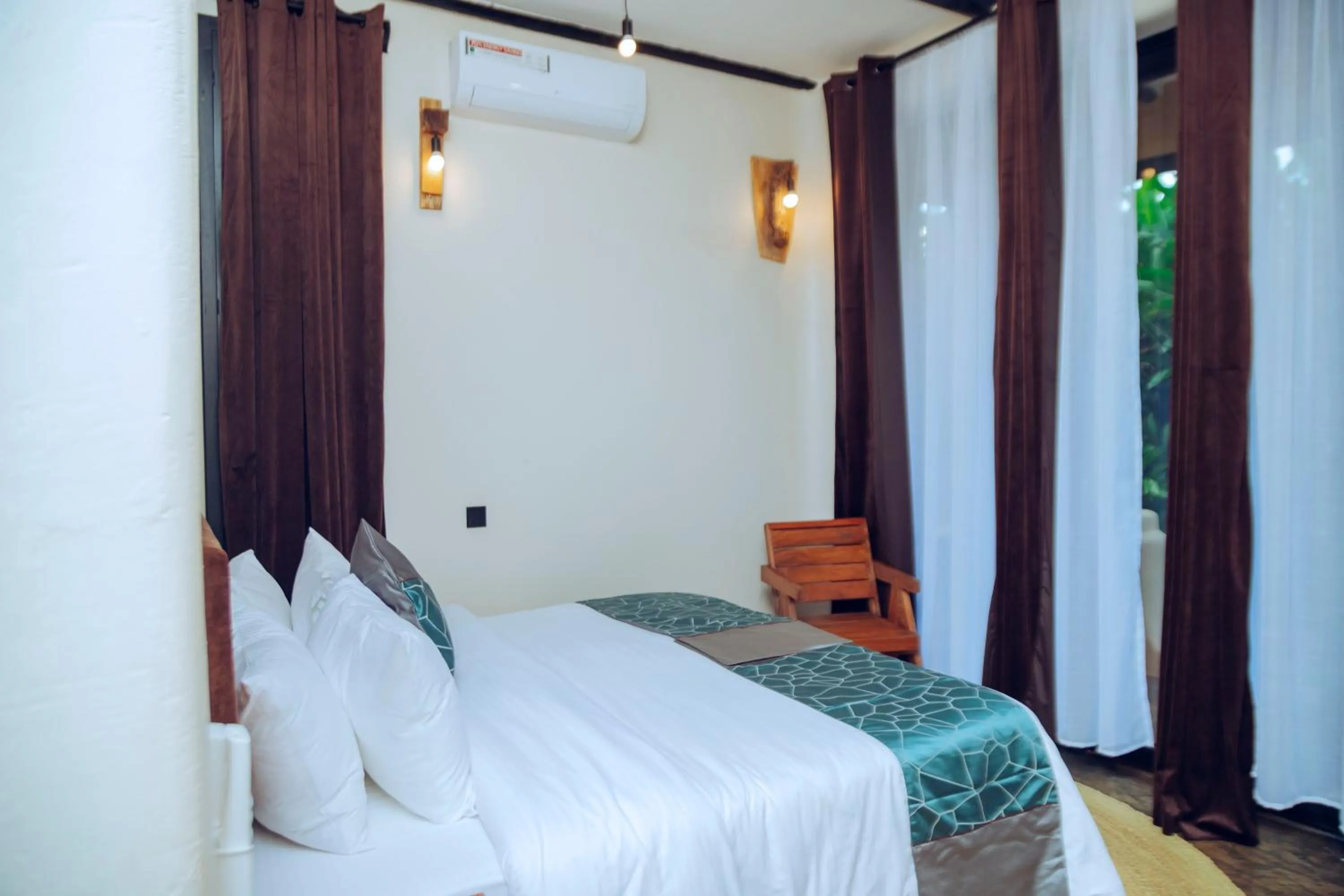 Bed in The Maridadi Hotel