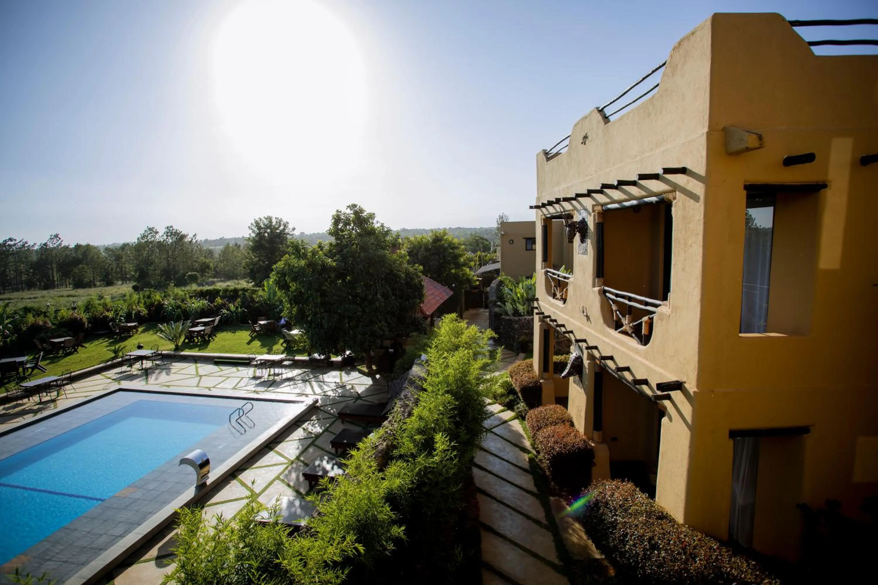 Balcony/Terrace in The Maridadi Hotel