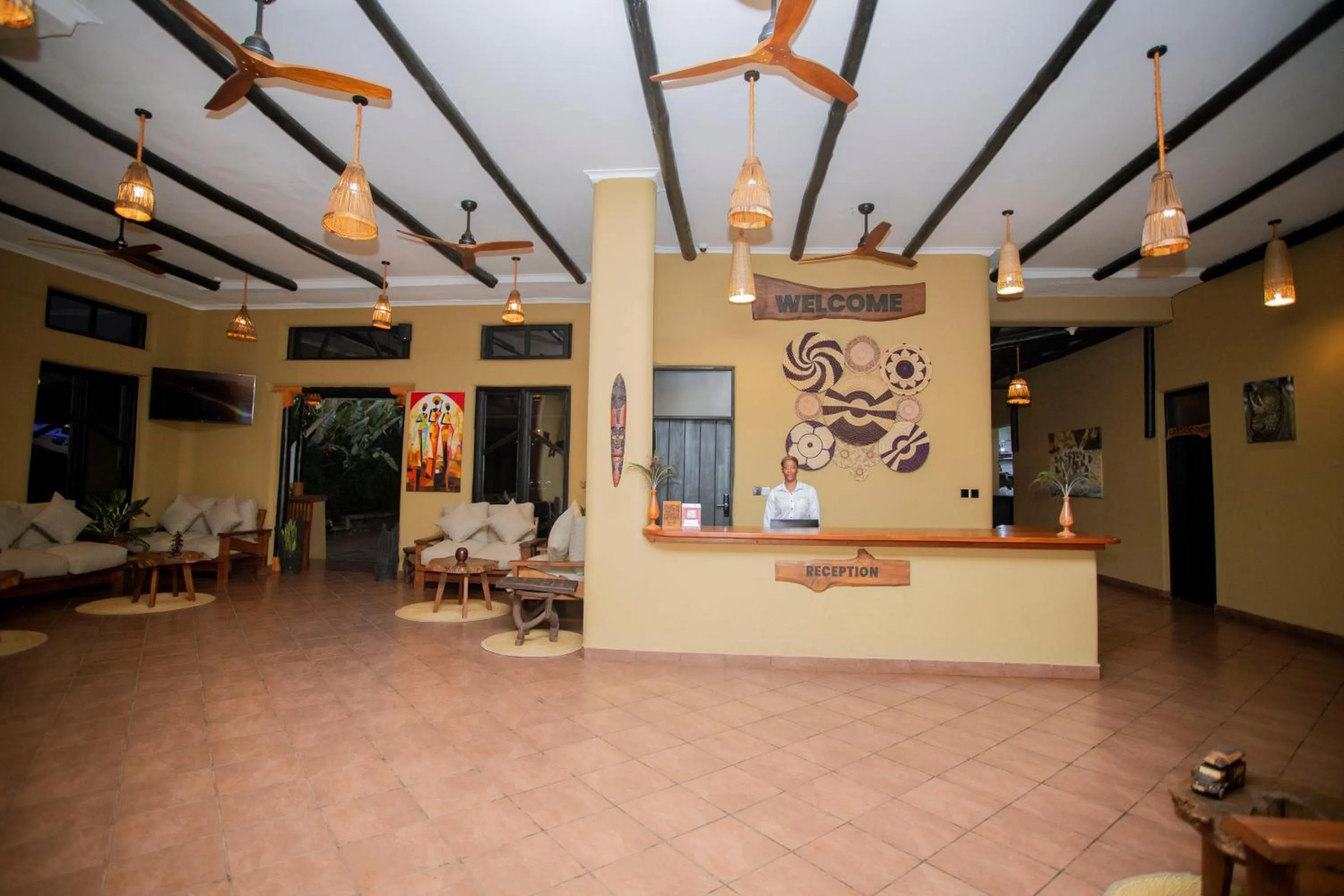 Lobby or reception in The Maridadi Hotel