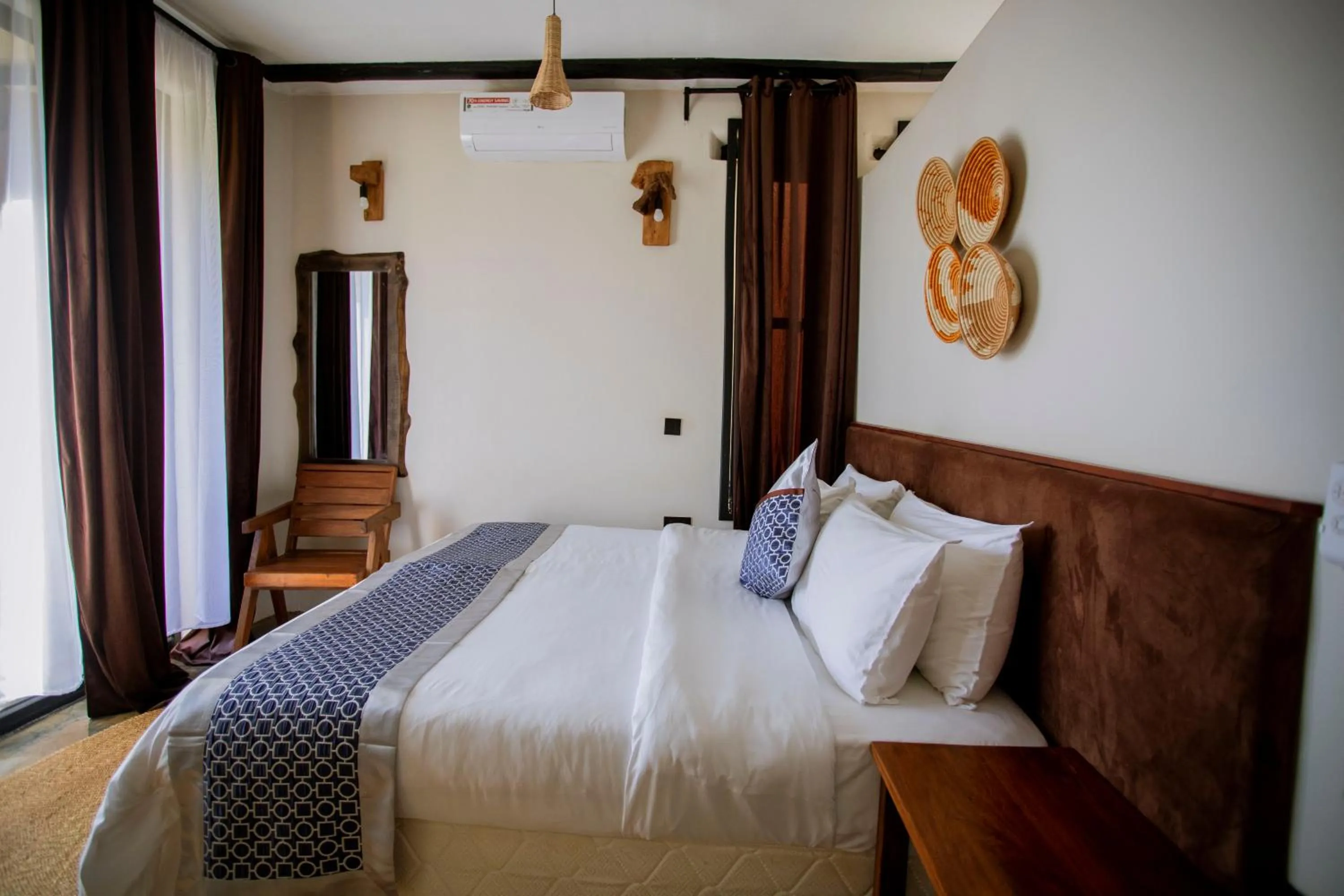 Bed in The Maridadi Hotel