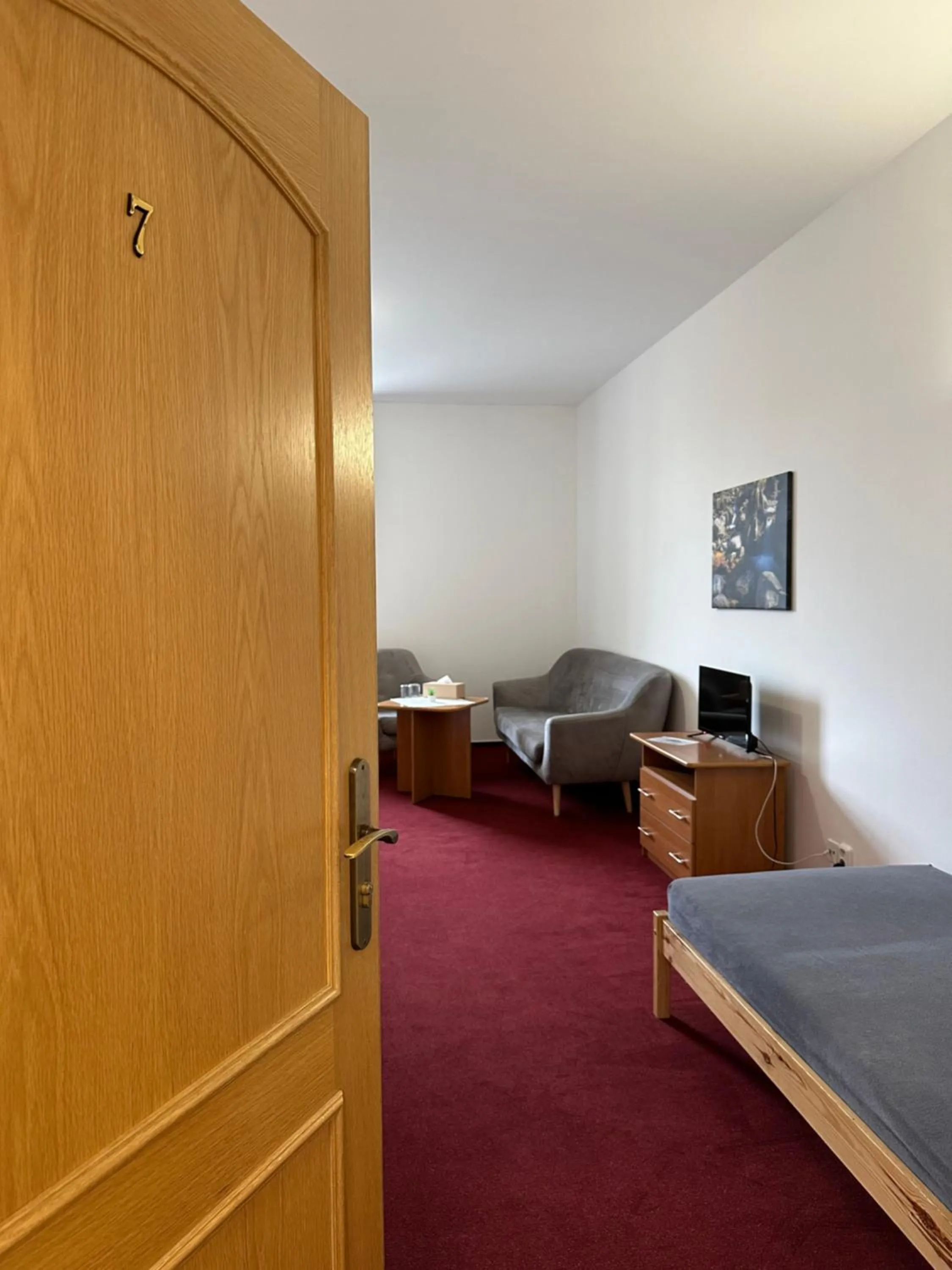 Bed in Hotel Zámeček Raspenava