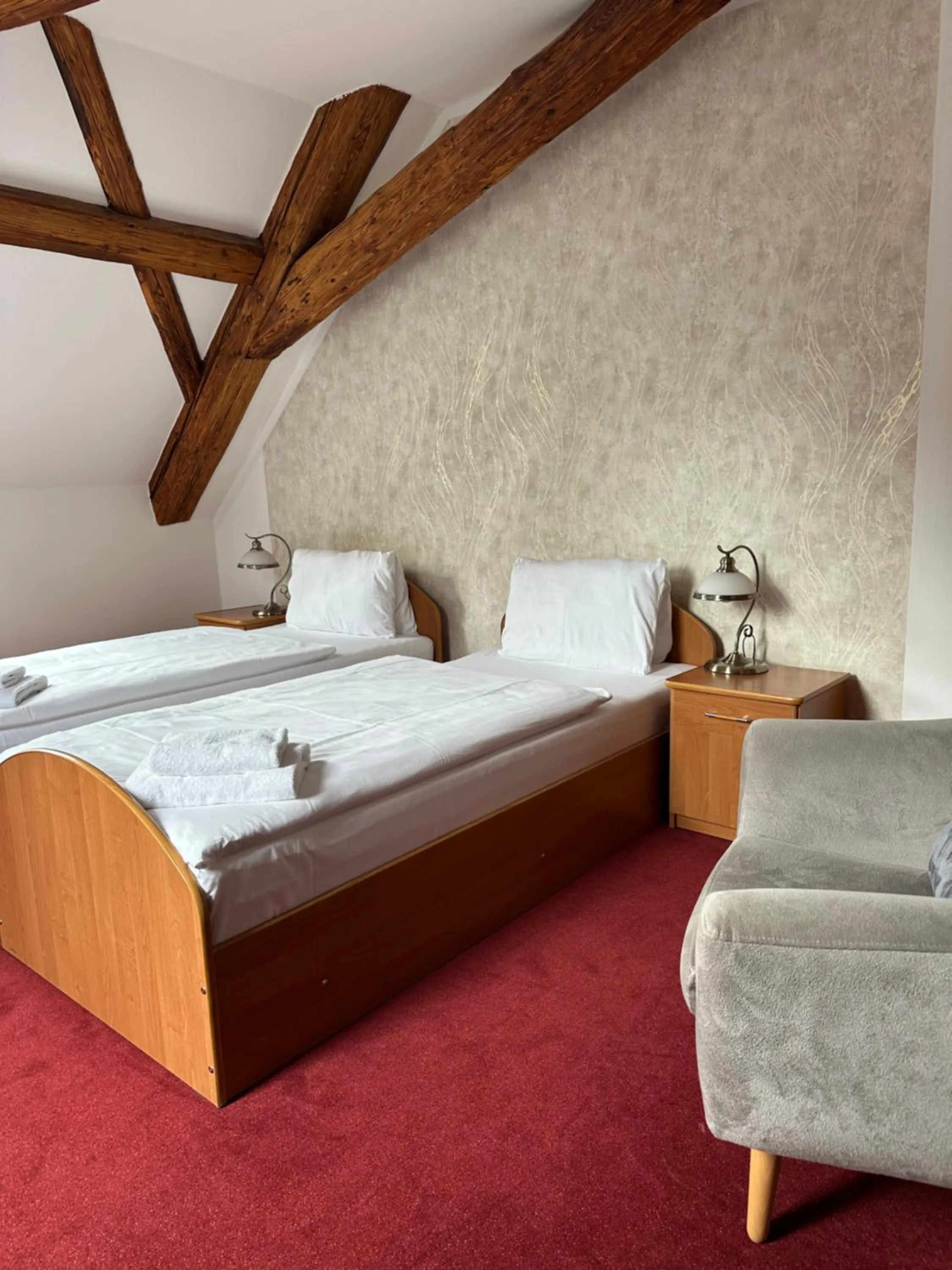 Bed in Hotel Zámeček Raspenava