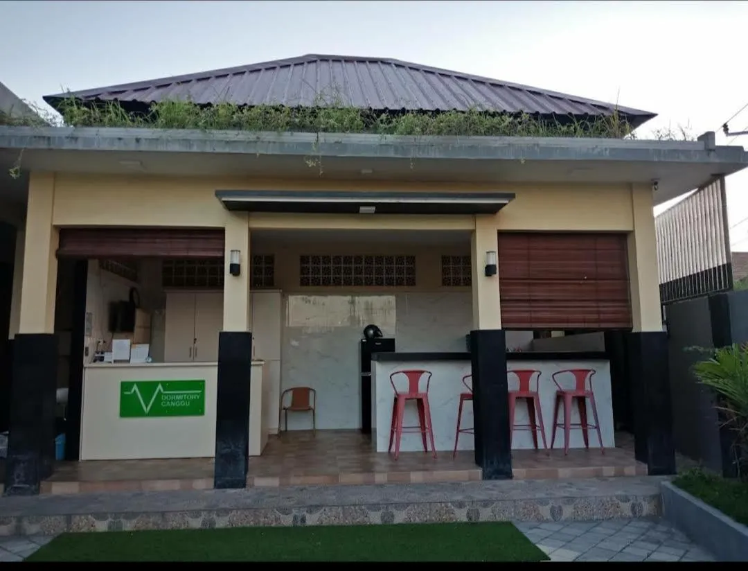 Facade/entrance in V Canggu Dormitory
