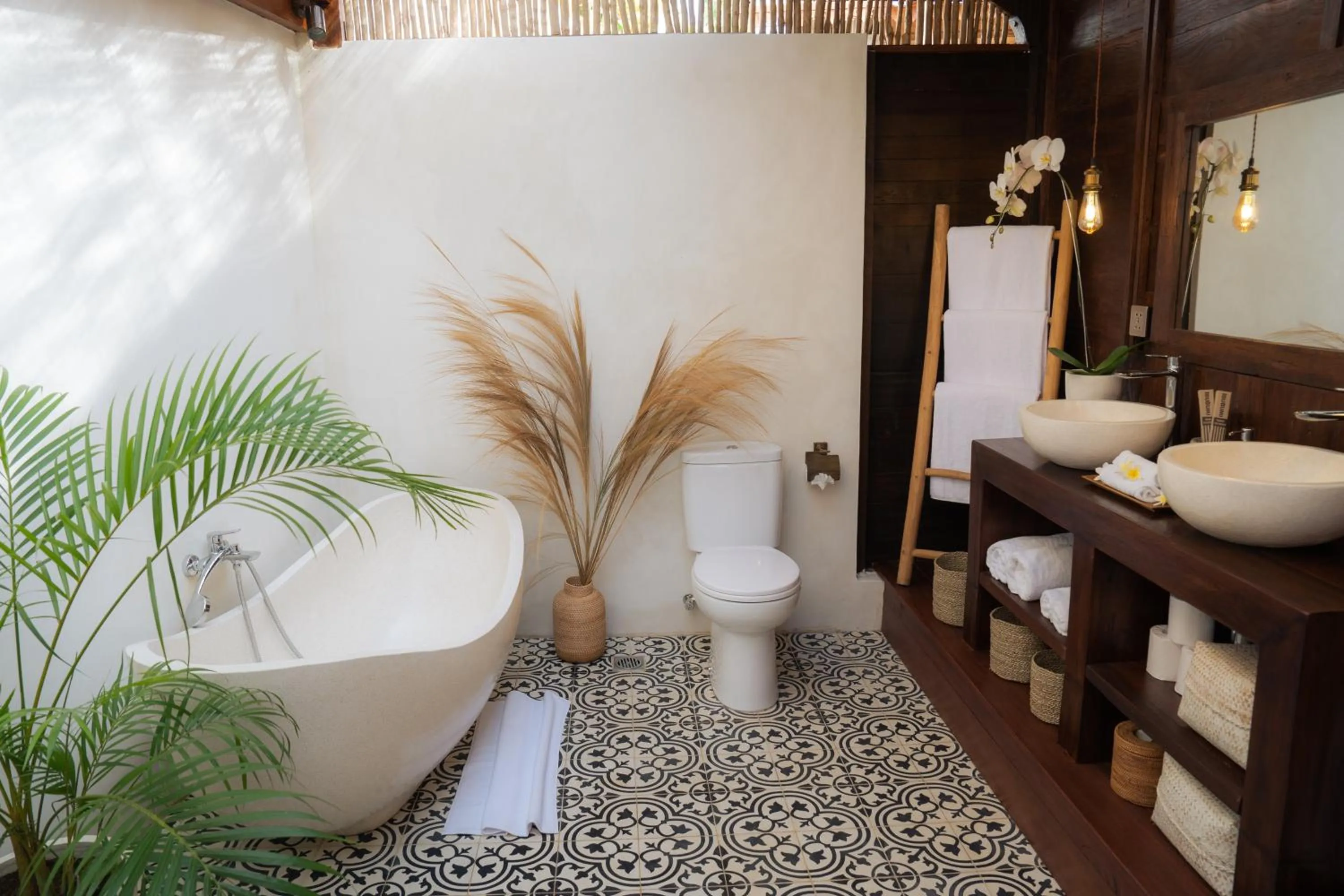 Toilet in Kayu Village