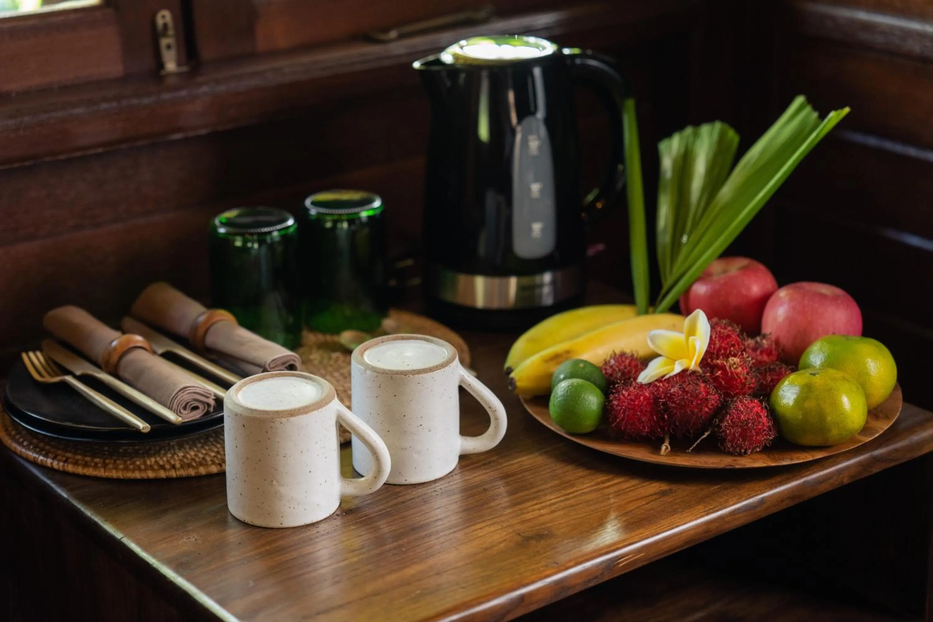 Coffee/tea facilities in Kayu Village