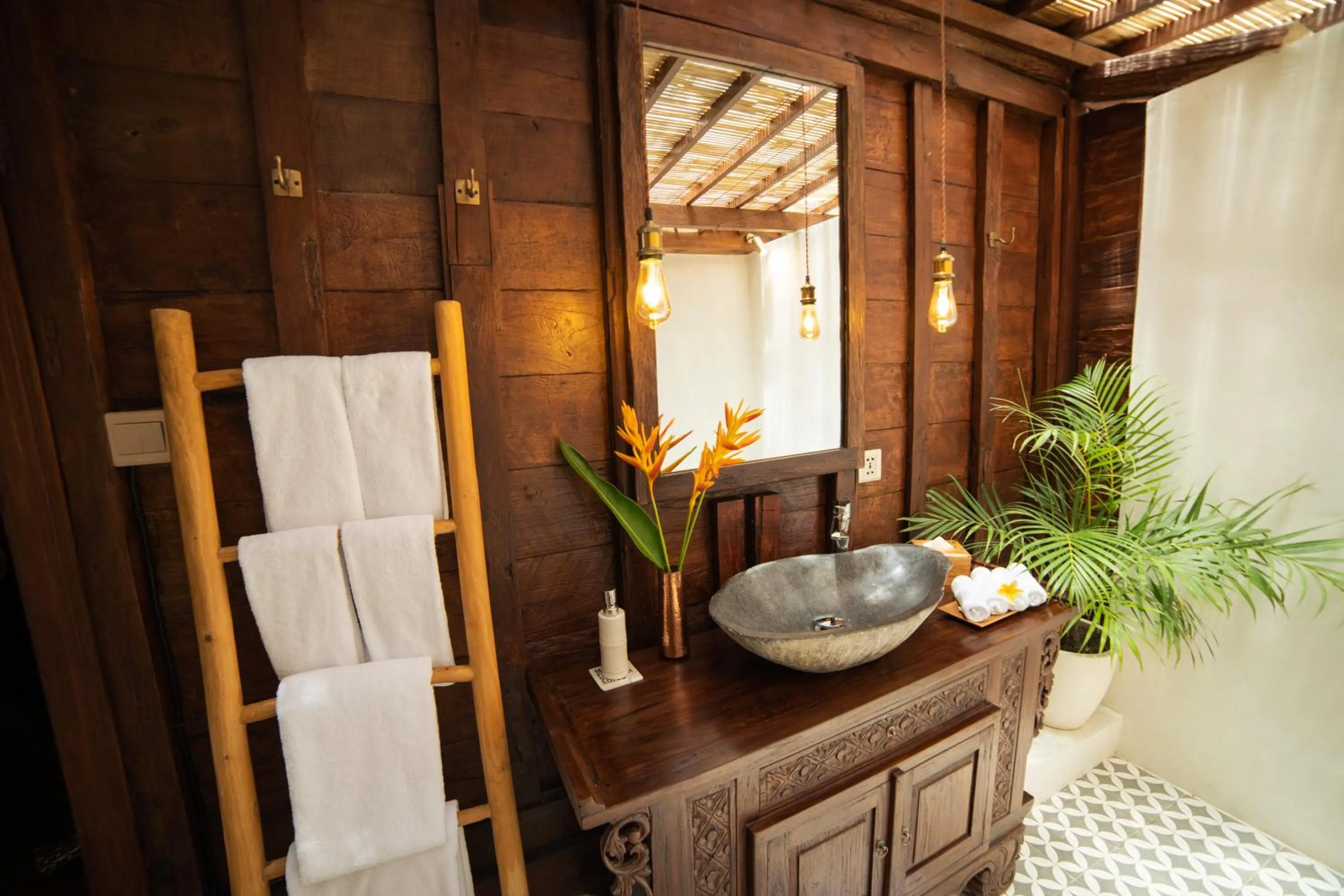 Bathroom in Kayu Village