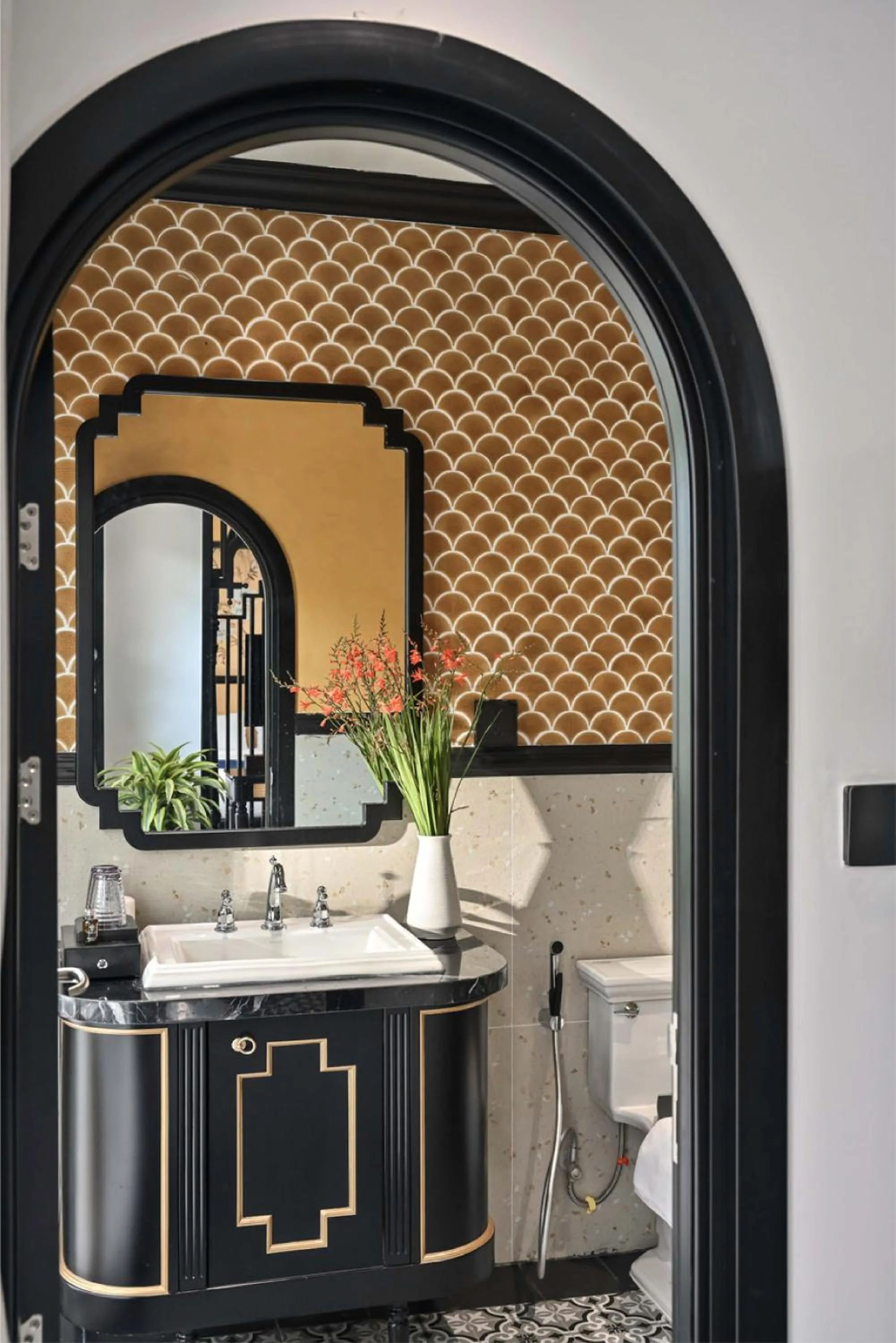 Bathroom in Thiên Ân Boutique Hotel