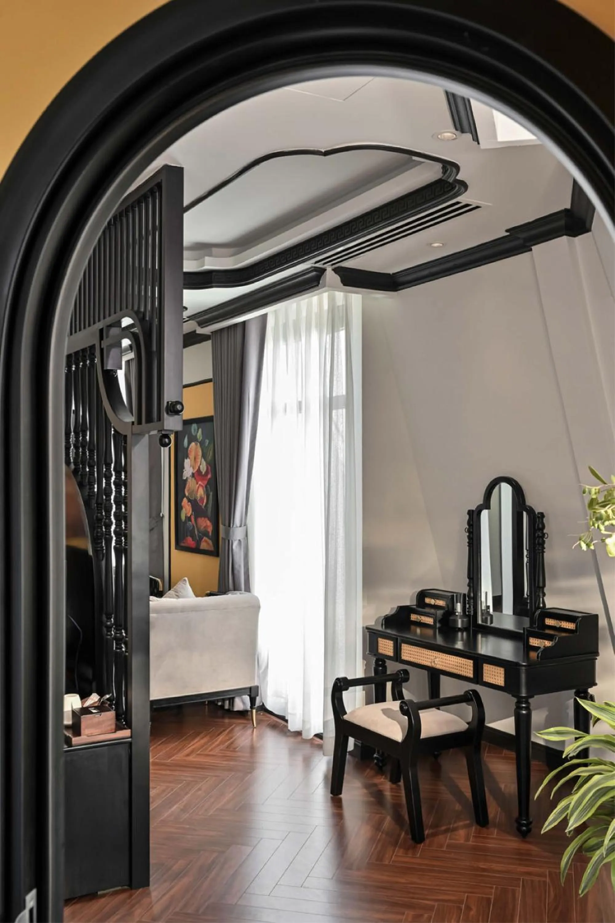 Living room in Thiên Ân Boutique Hotel