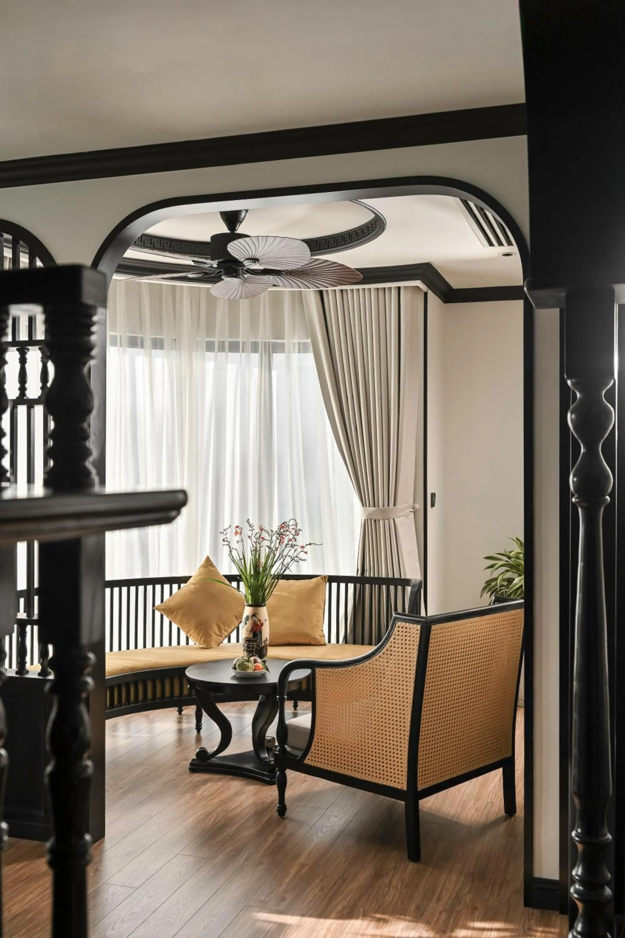 Living room in Thiên Ân Boutique Hotel