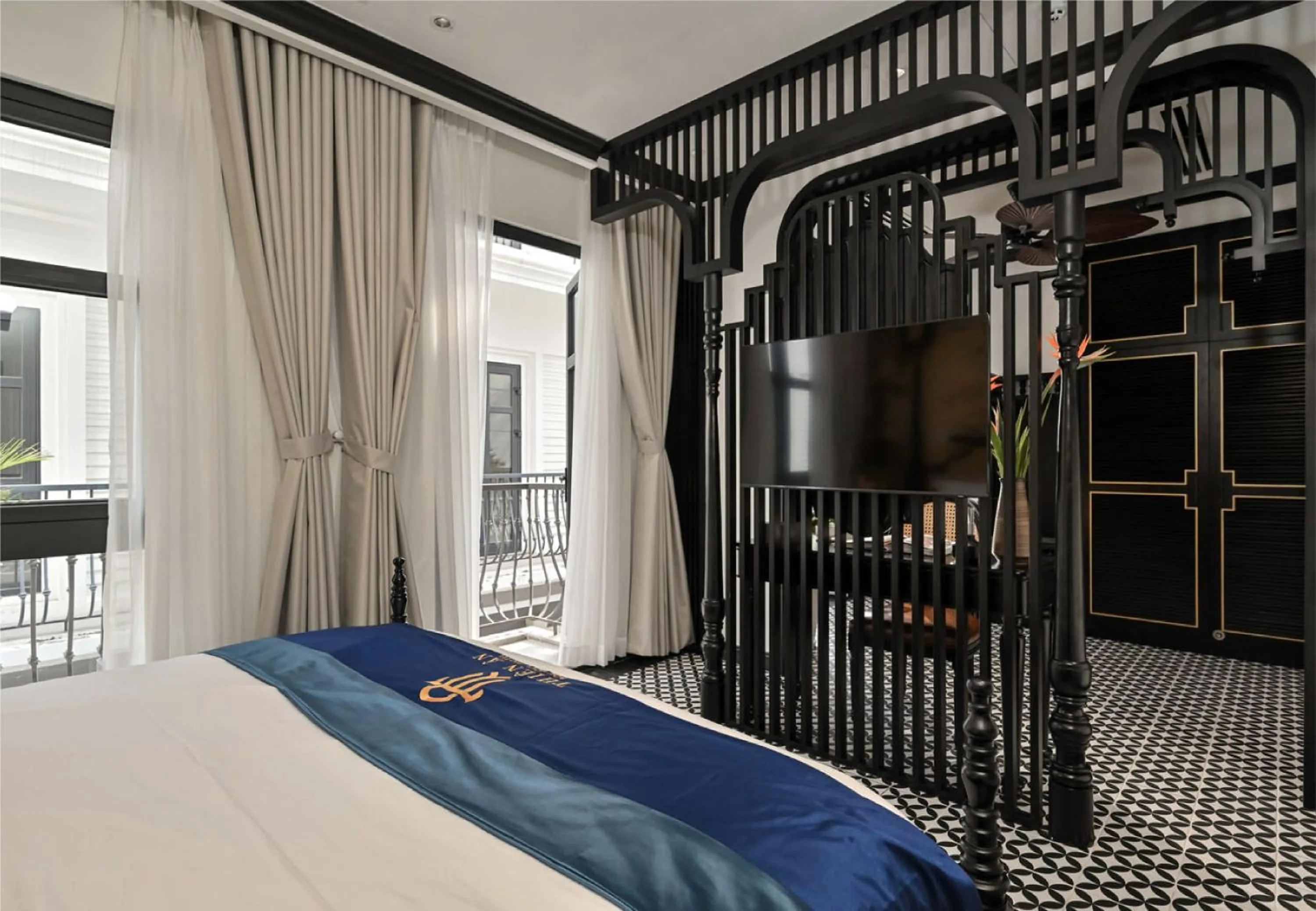 Photo of the whole room, Bed in Thiên Ân Boutique Hotel