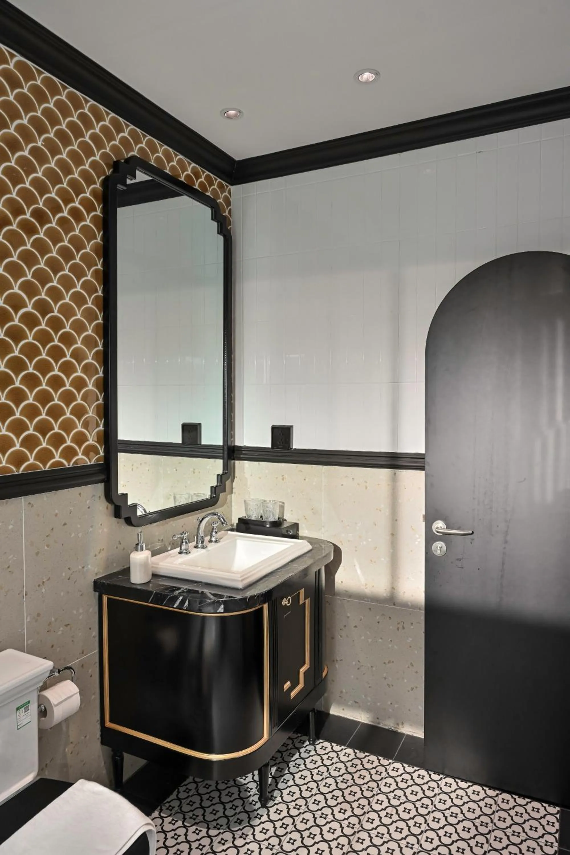 Bathroom in Thiên Ân Boutique Hotel