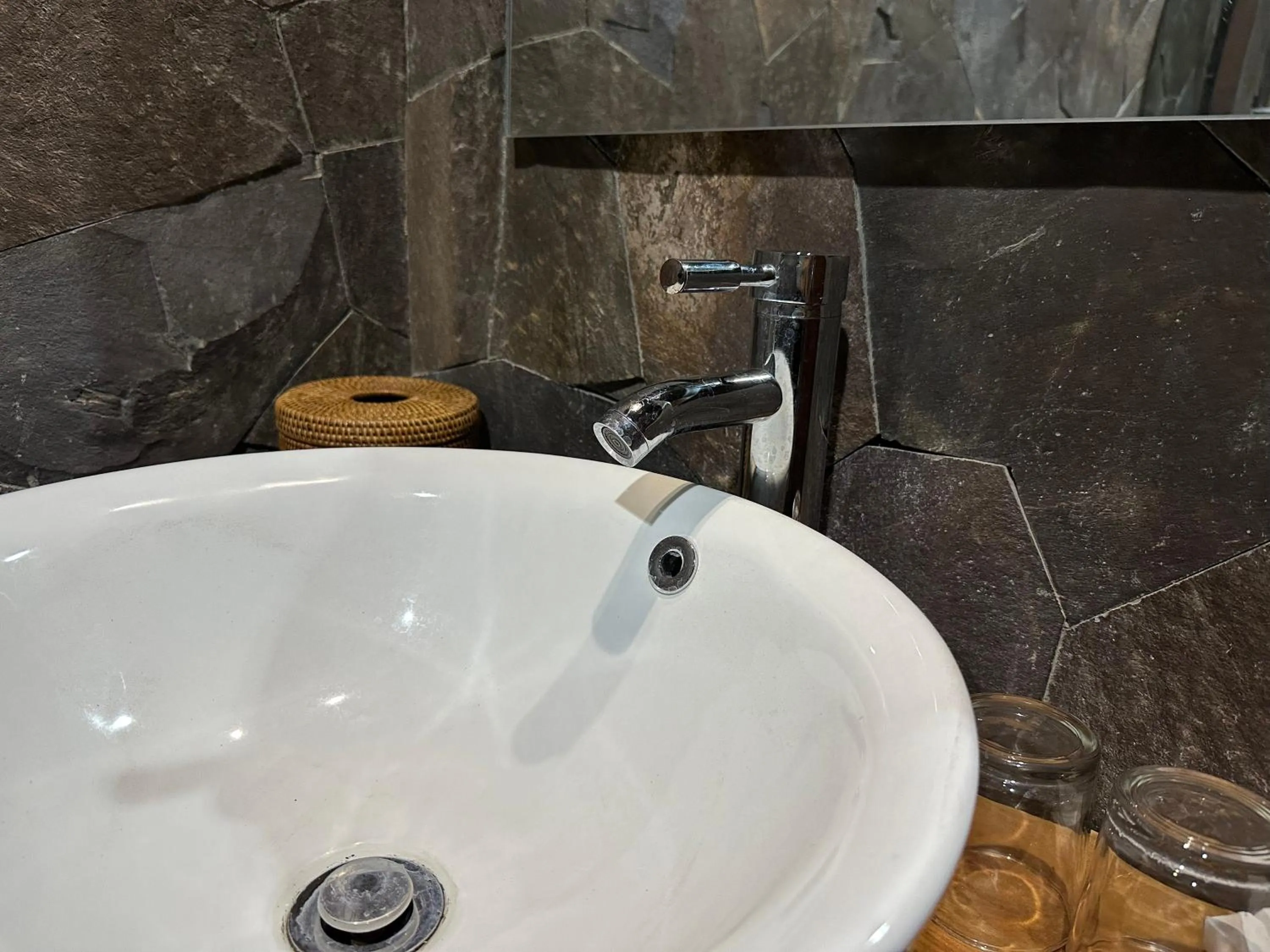 Bathroom in Glamping @ Pebbles & Fins