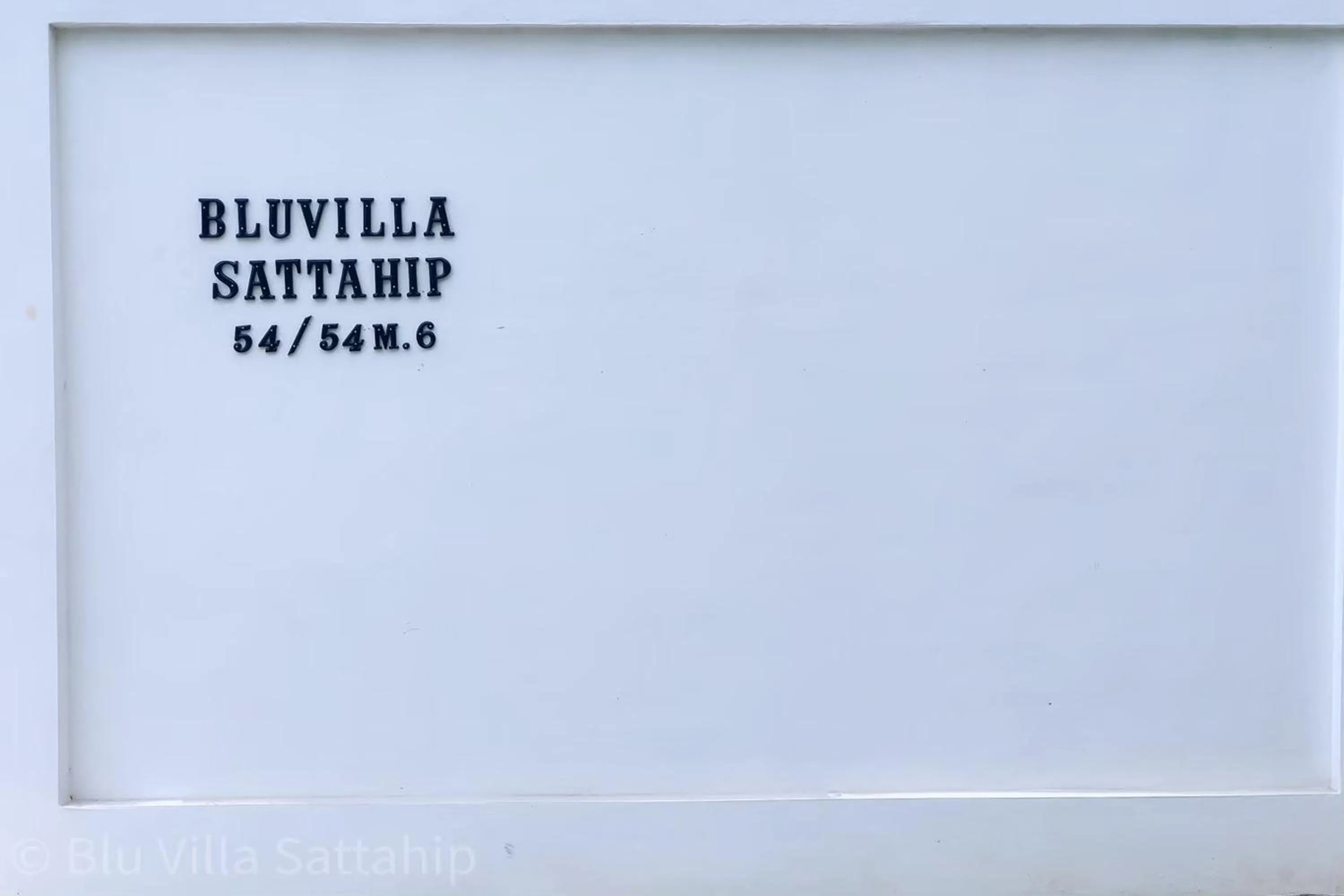 Property logo or sign in Bluvilla Sattahip