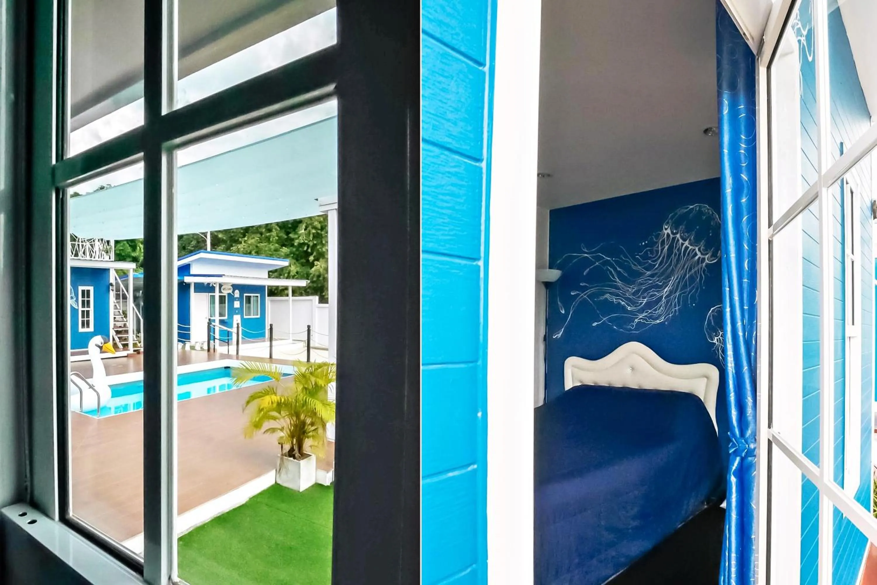 Swimming pool in Bluvilla Sattahip