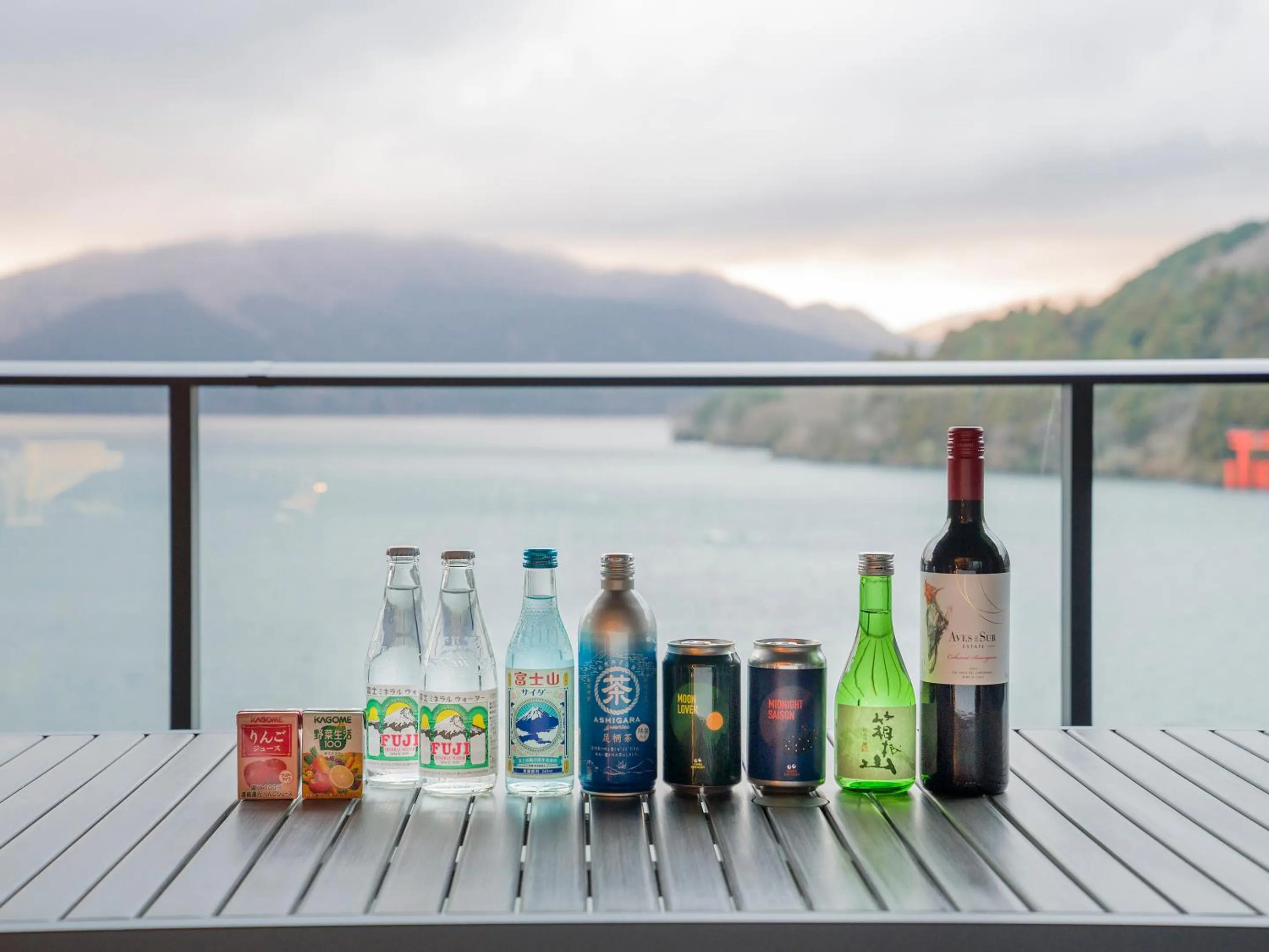 Drinks in Rakuten STAY FUJIMI TERRACE Hakone Ashinoko