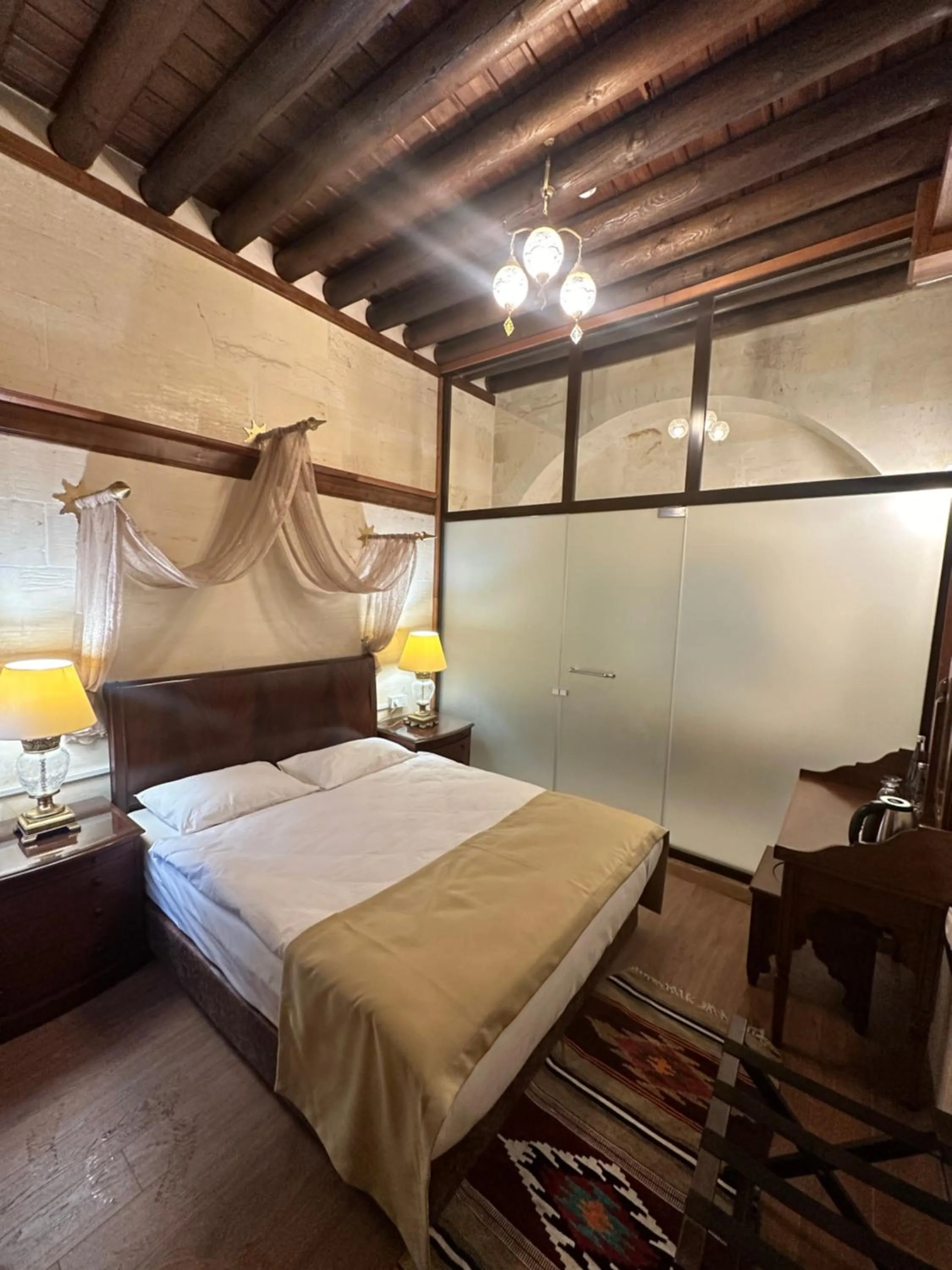 Bed in Tas Konak Hotel-City Center