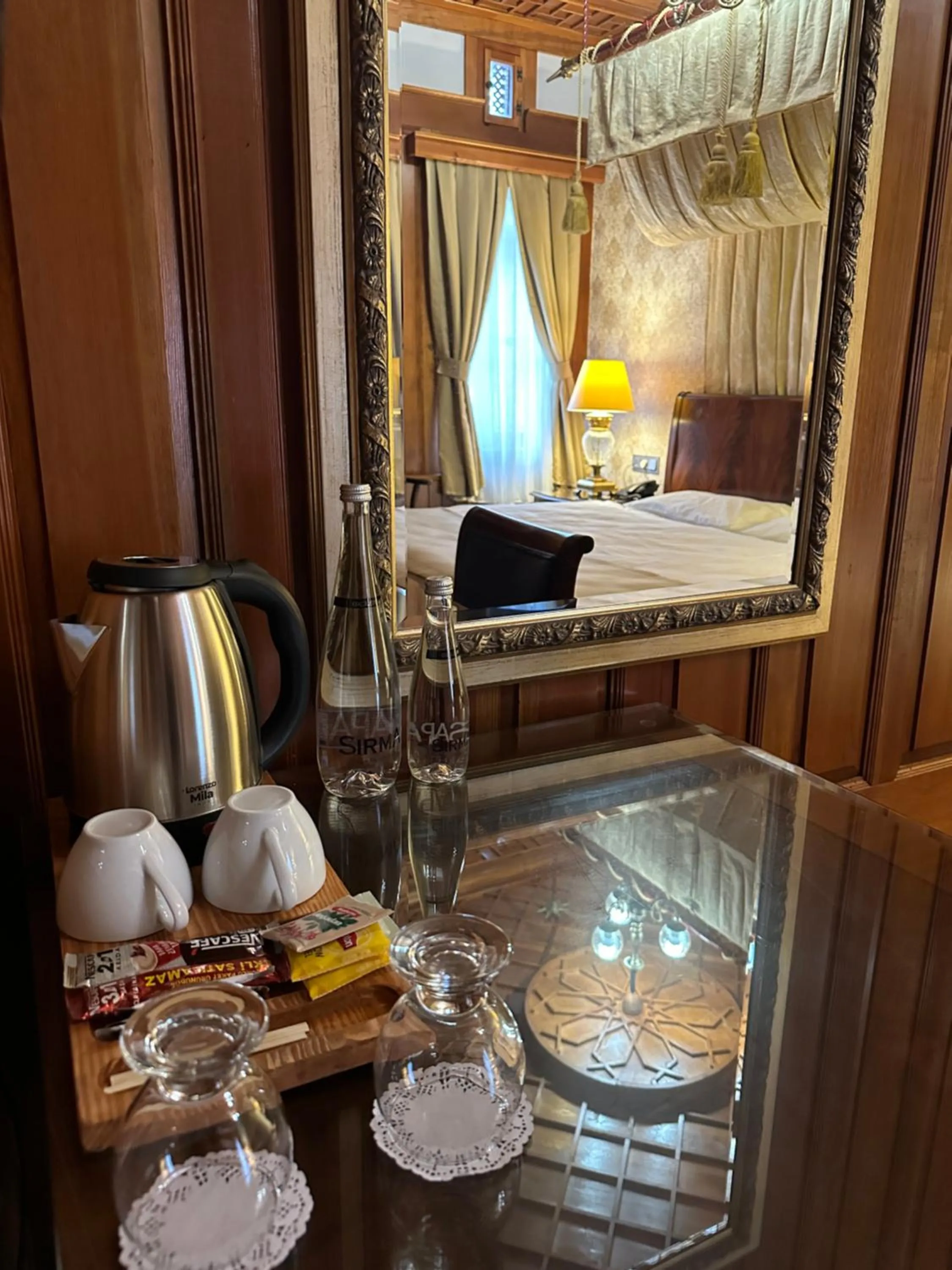 Bed in Tas Konak Hotel-City Center