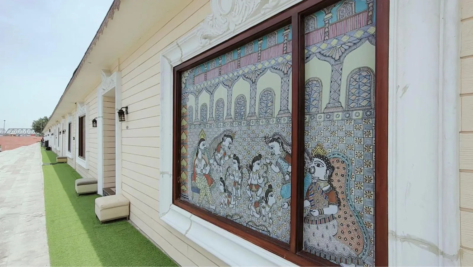 Property building in Ayodhya haat Luxury Cottages