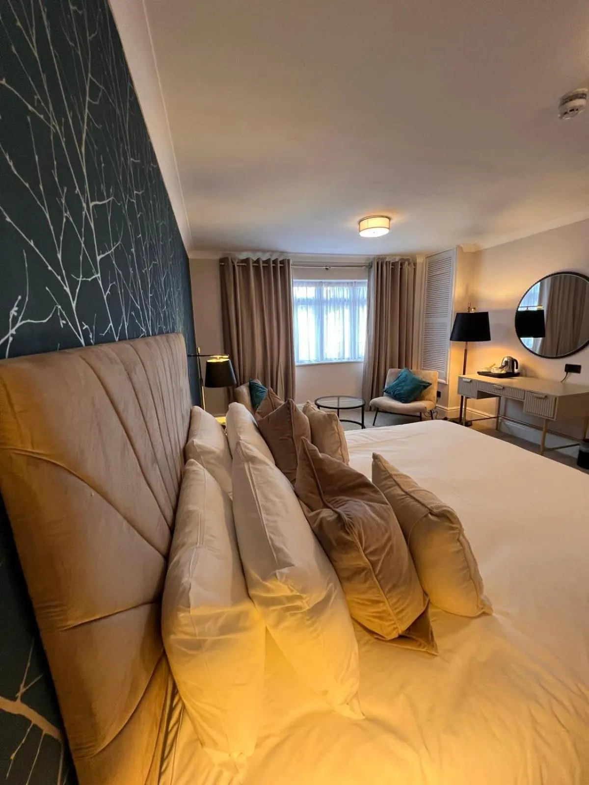 Bed in The Diplomat Hotel Restaurant & Spa