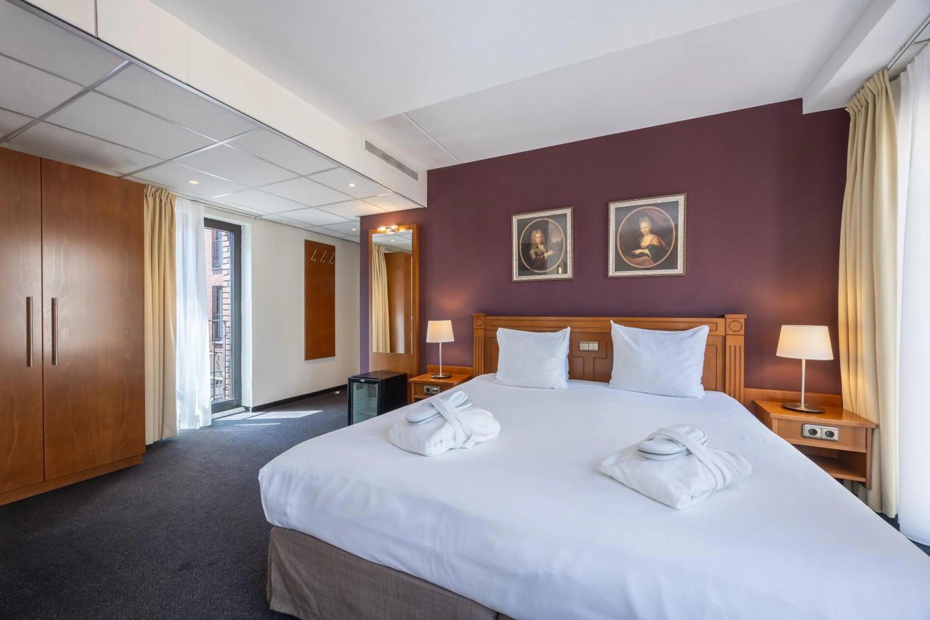 Bedroom, Bed in Amrâth Grand Hotel Frans Hals