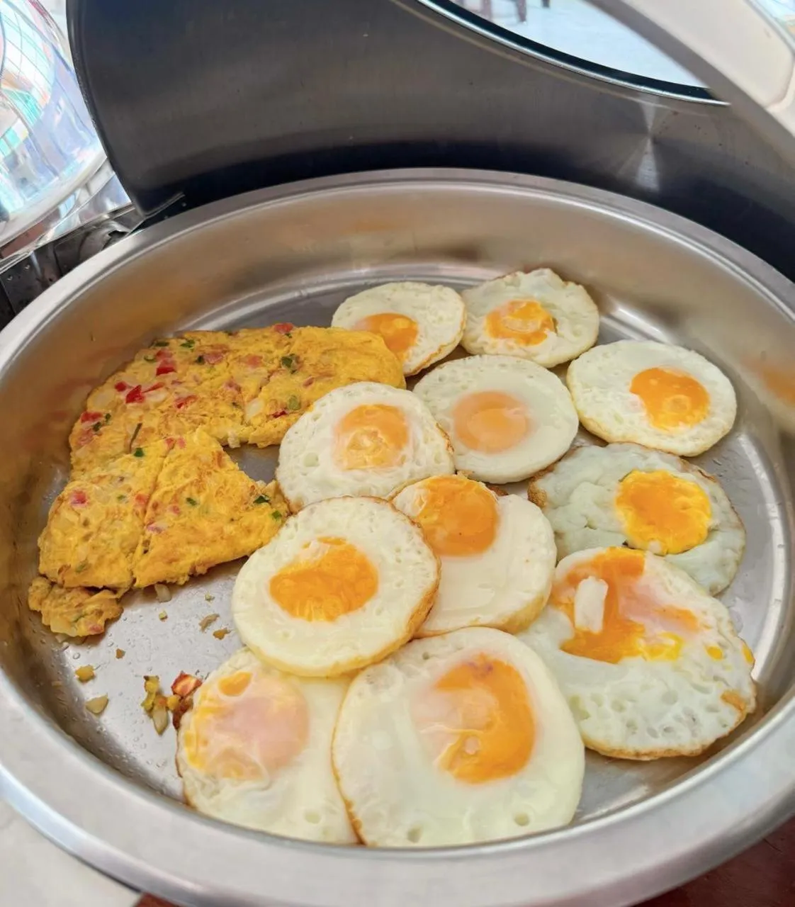 Breakfast in Vangvieng Sisavang Mountain View Hotel