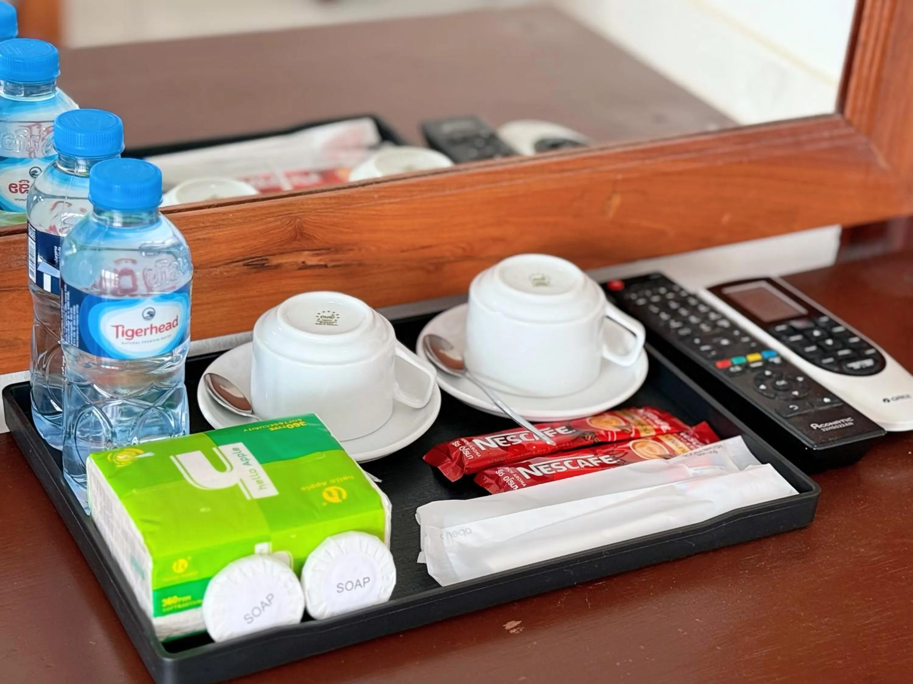 Coffee/tea facilities in Vangvieng Sisavang Mountain View Hotel