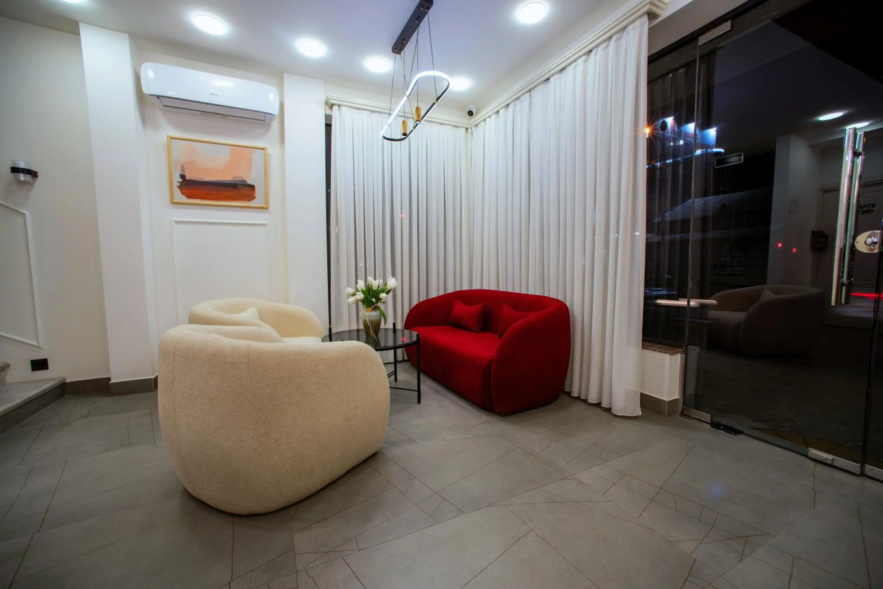 Seating area in The House Hotel Yerevan