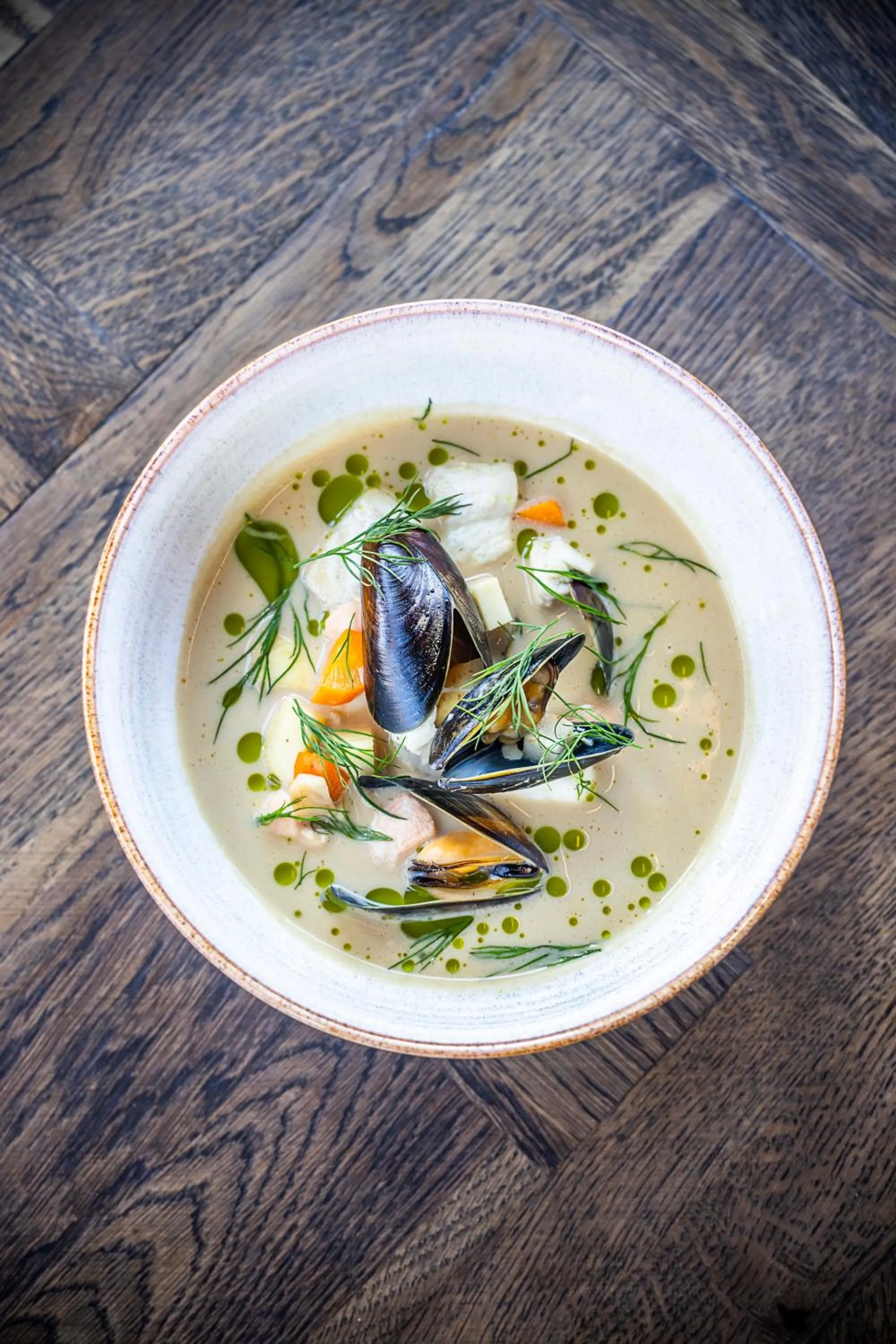 Restaurant/places to eat in Henningsvær Bryggehotell - by Classic Norway Hotels