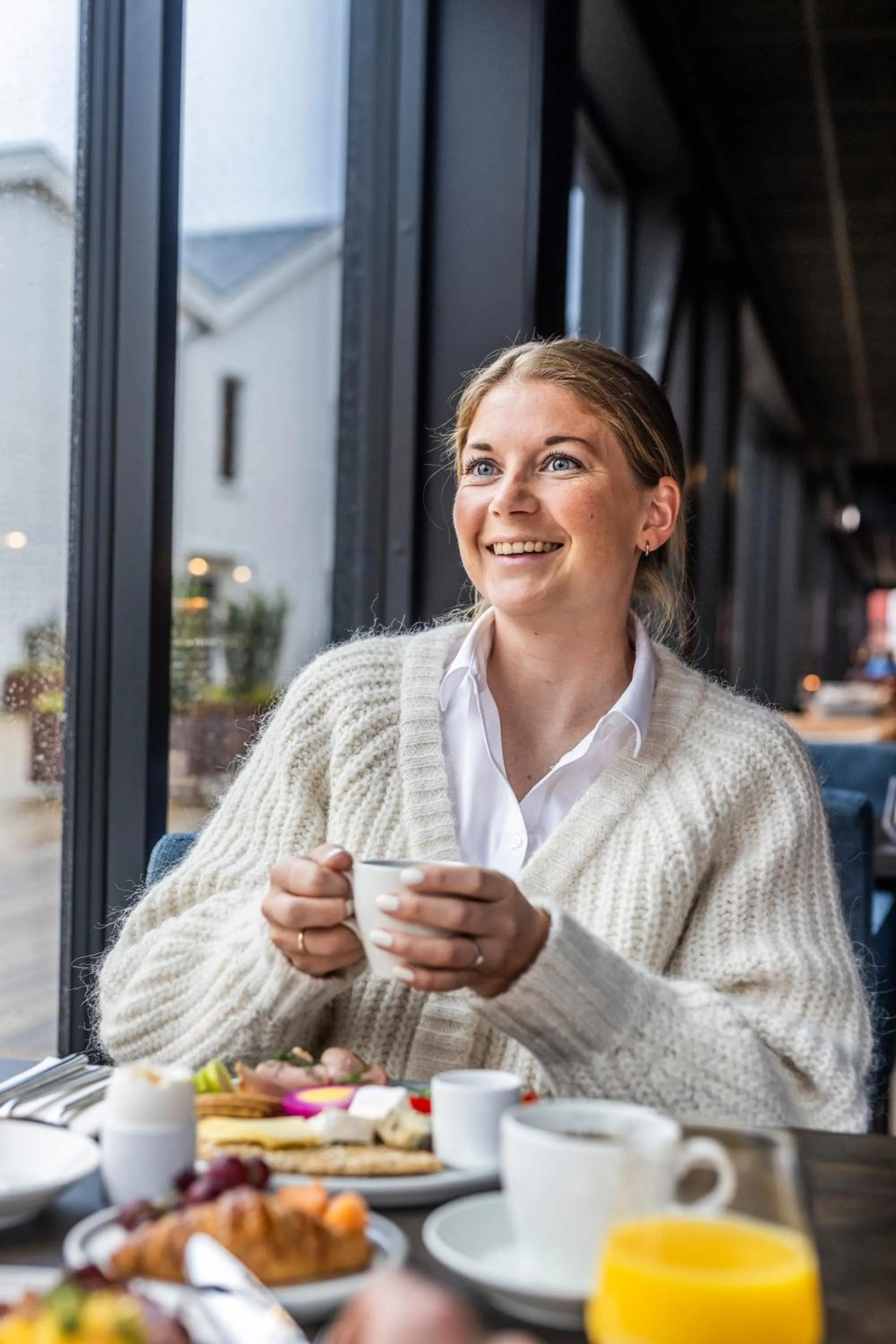 Breakfast in Henningsvær Bryggehotell - by Classic Norway Hotels