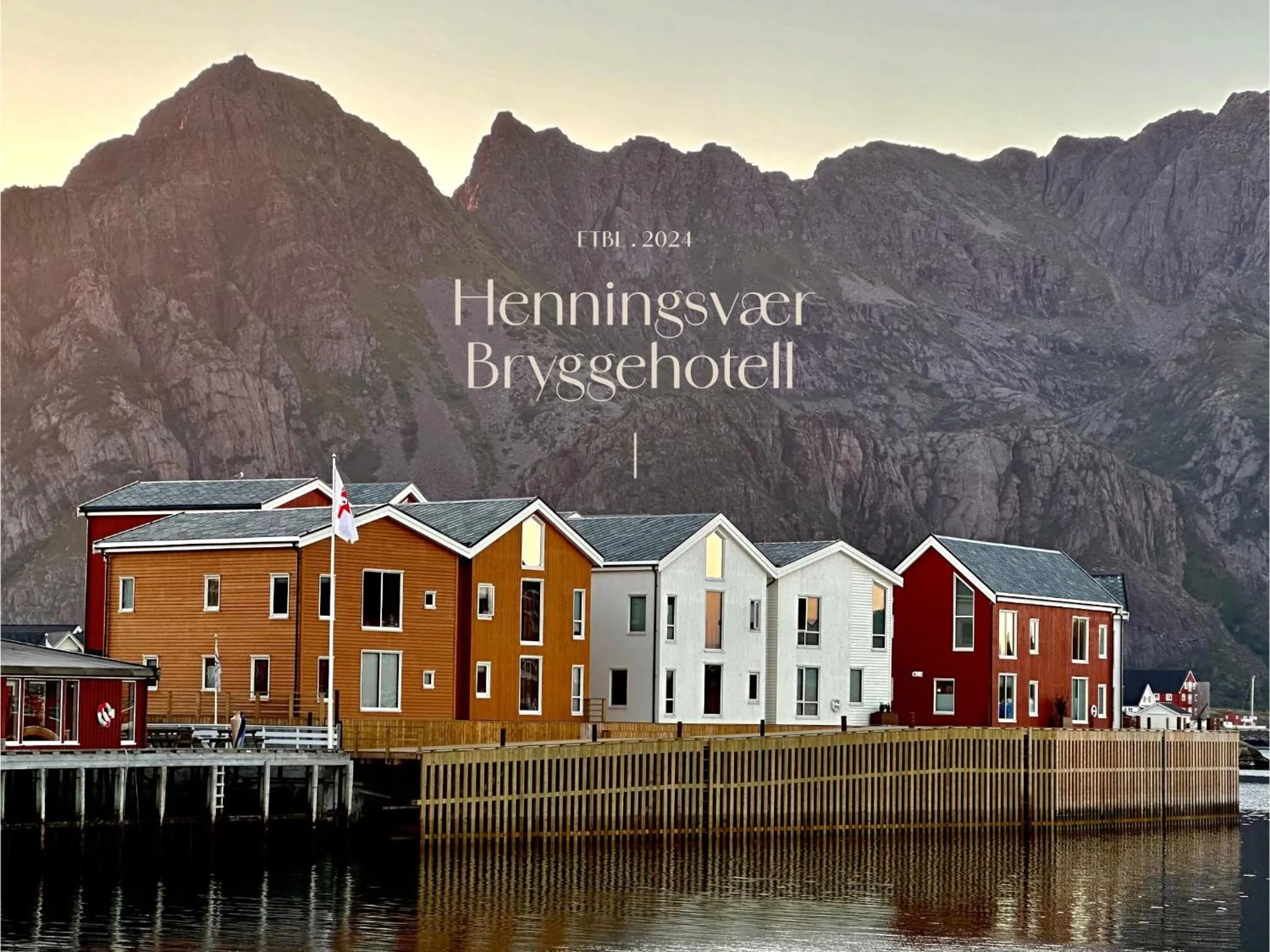 Property building in Henningsvær Bryggehotell - by Classic Norway Hotels