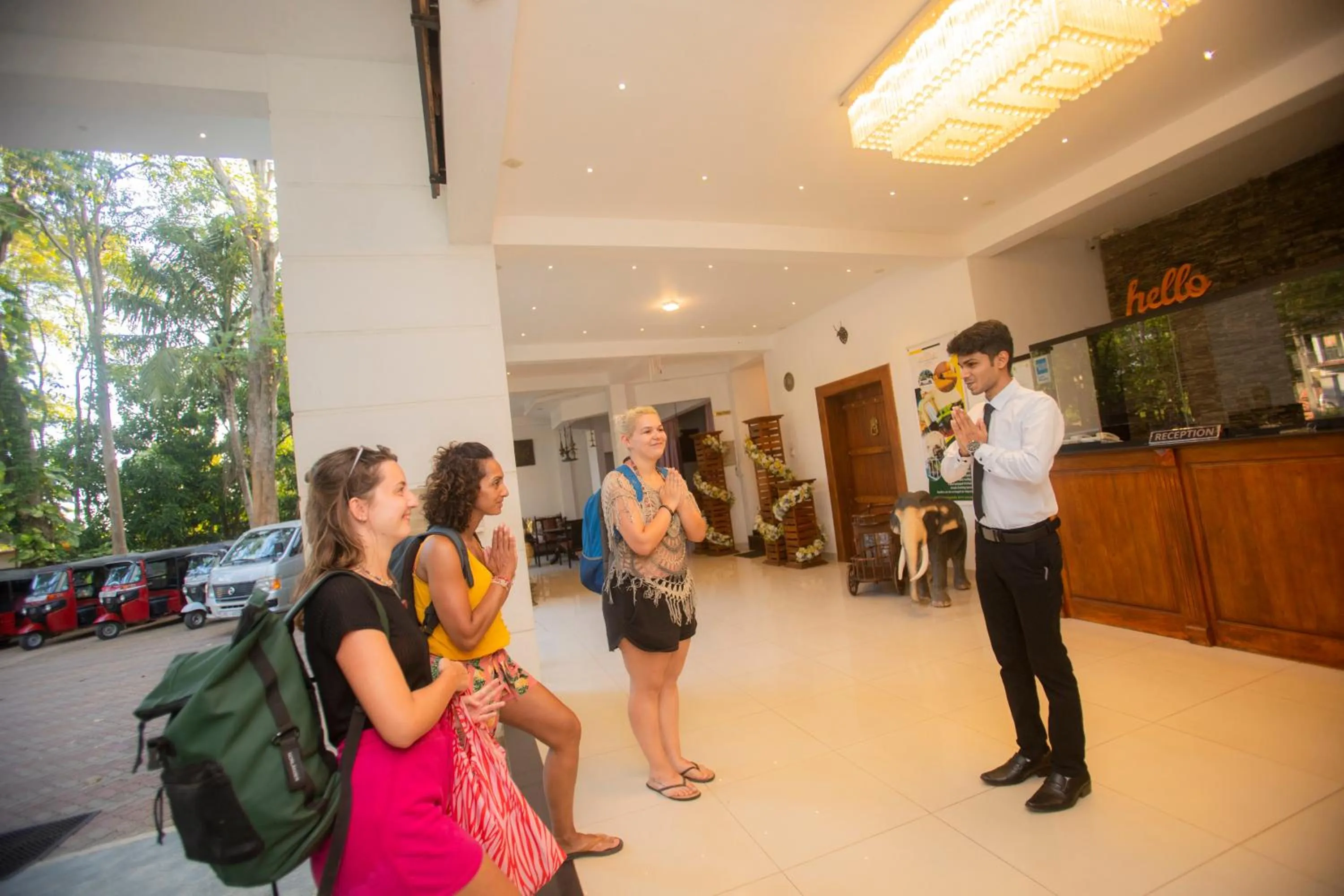 Lobby or reception in Hotel Eden Garden