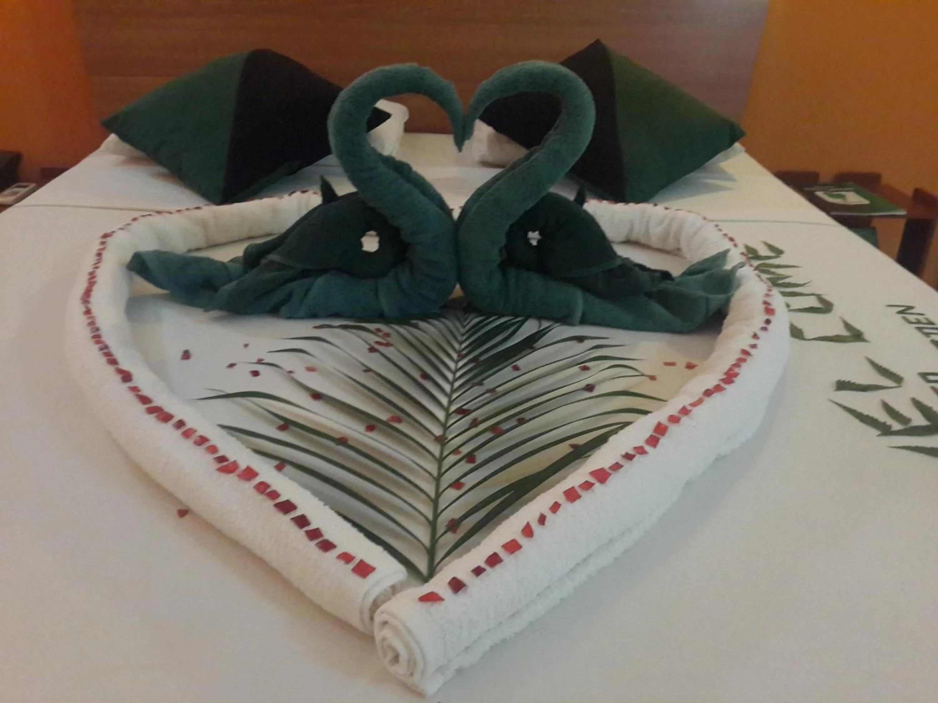 Bed in Hotel Eden Garden