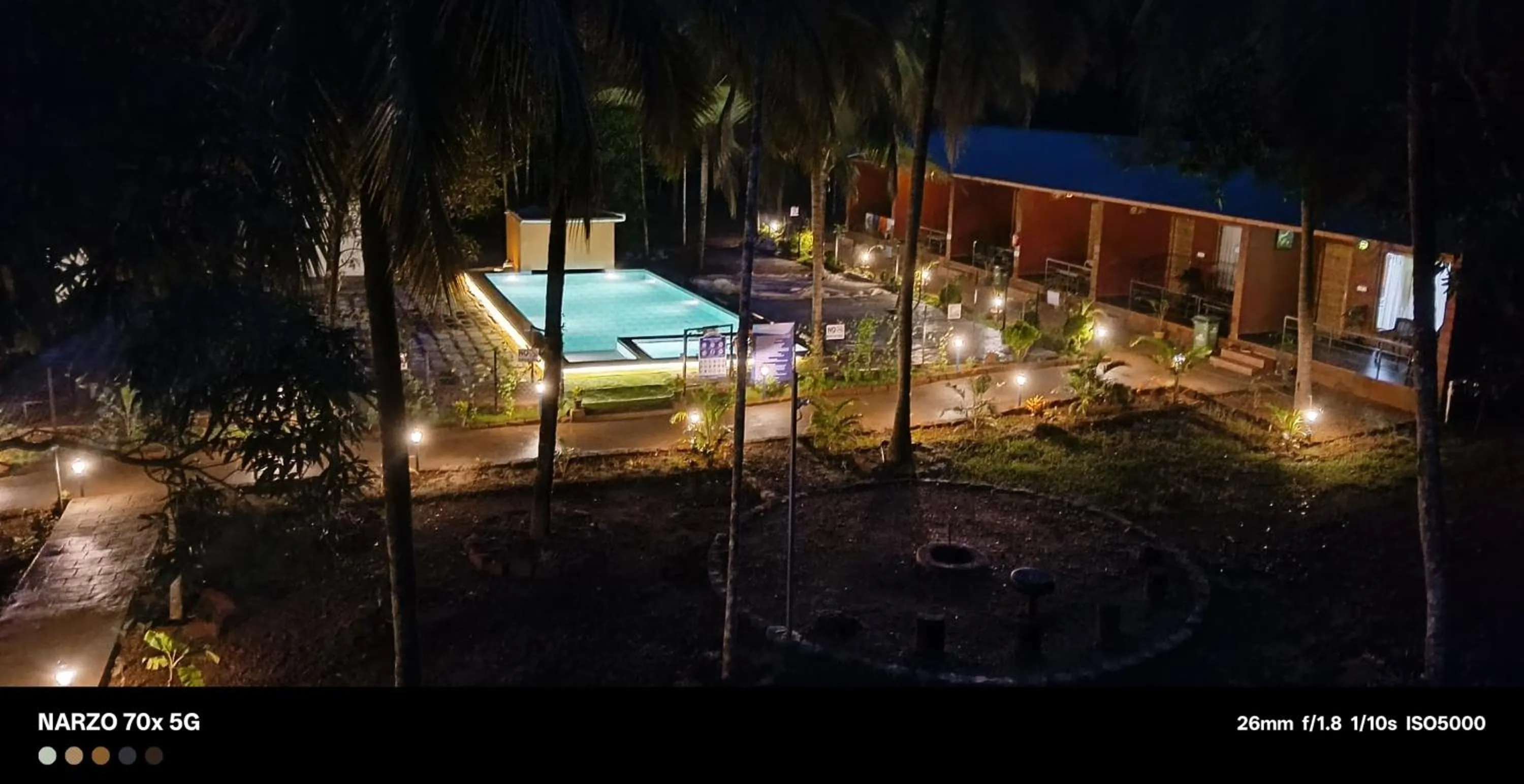 Swimming pool in West Coast Gokarna