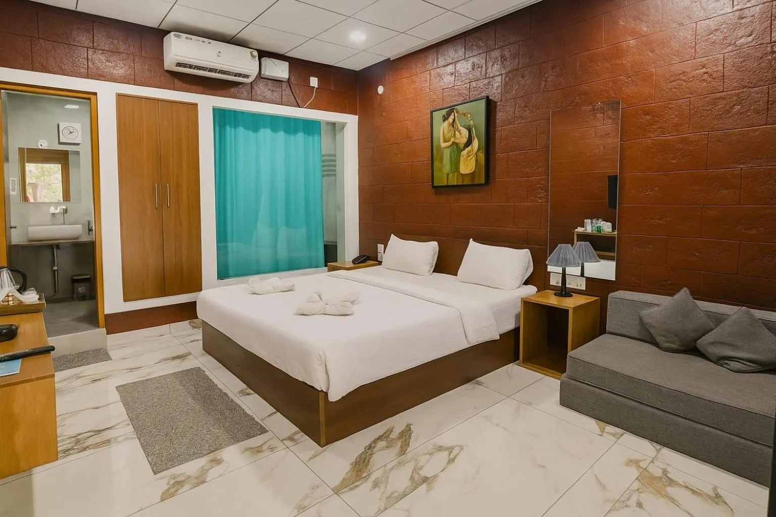 Bed in West Coast Gokarna