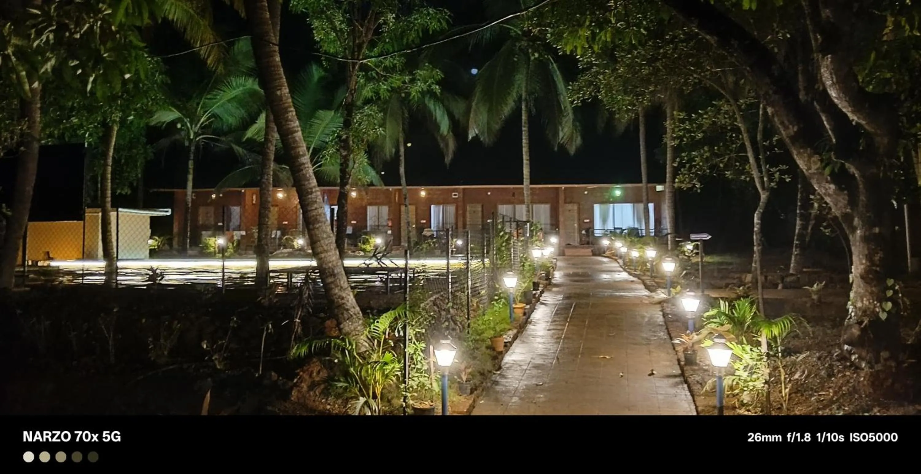 Garden in West Coast Gokarna