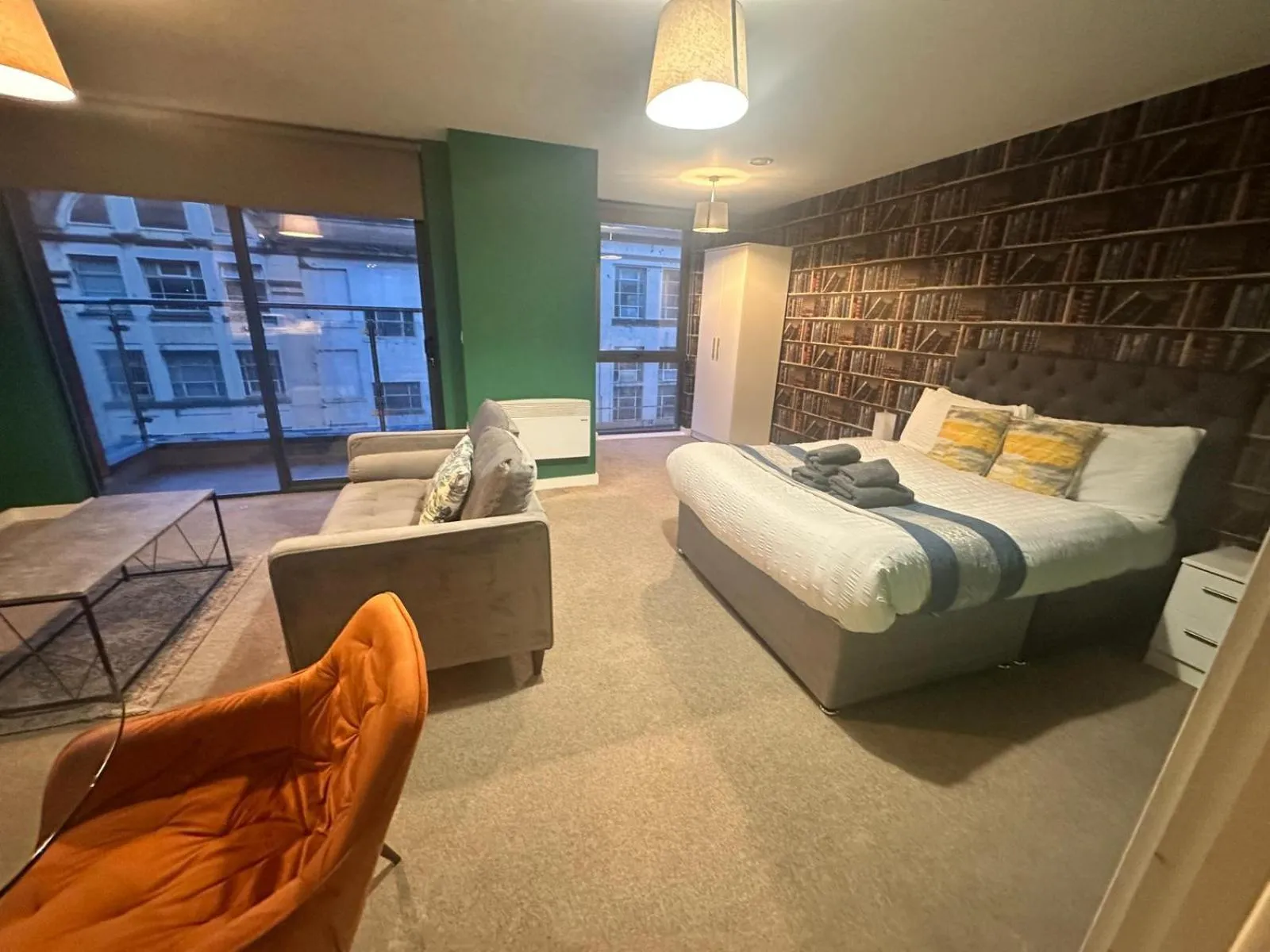 Bedroom, Bed in Adelphi Wharf Apartments by Beehosting