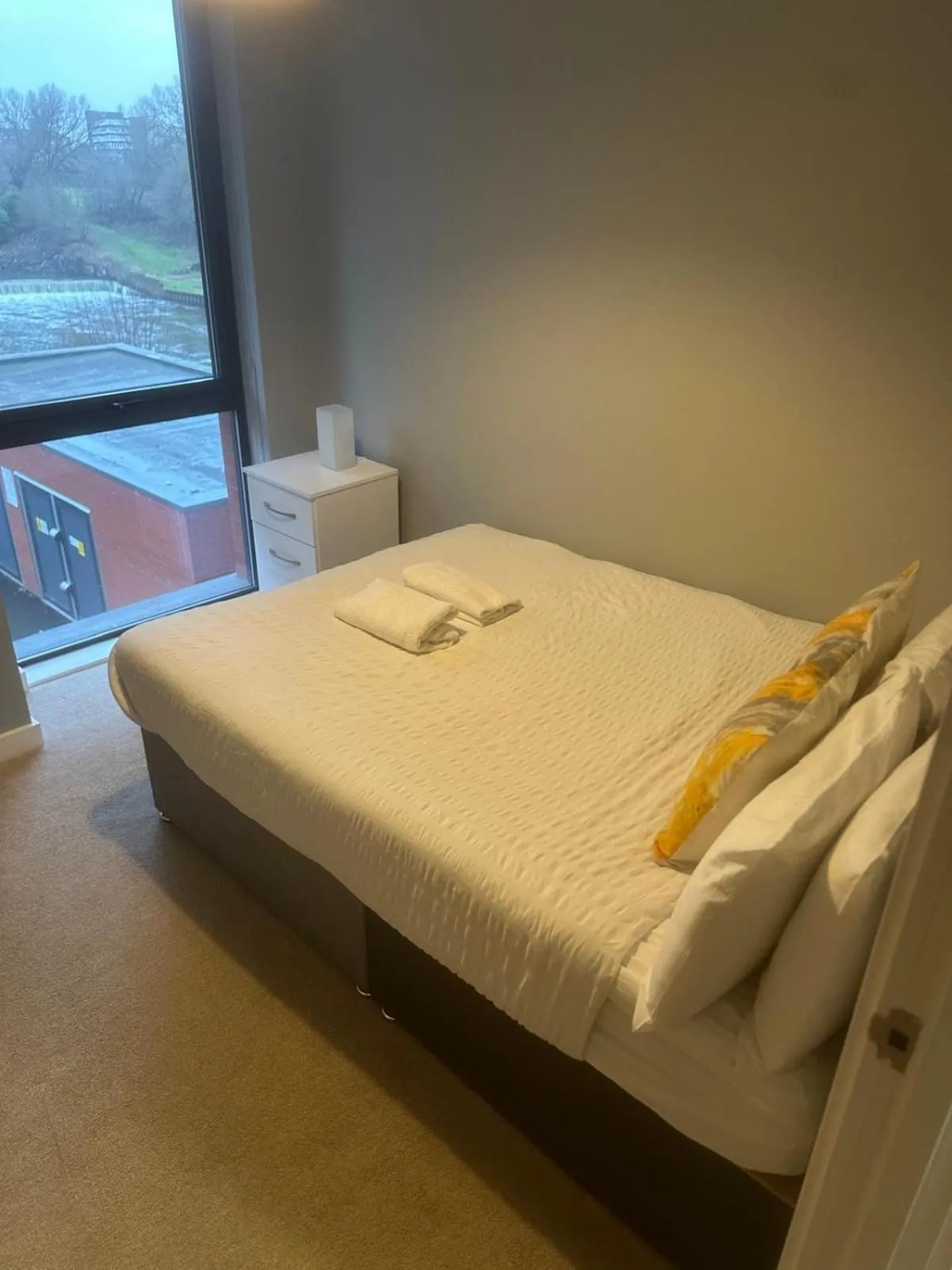 Bedroom, Bed in Adelphi Wharf Apartments by Beehosting