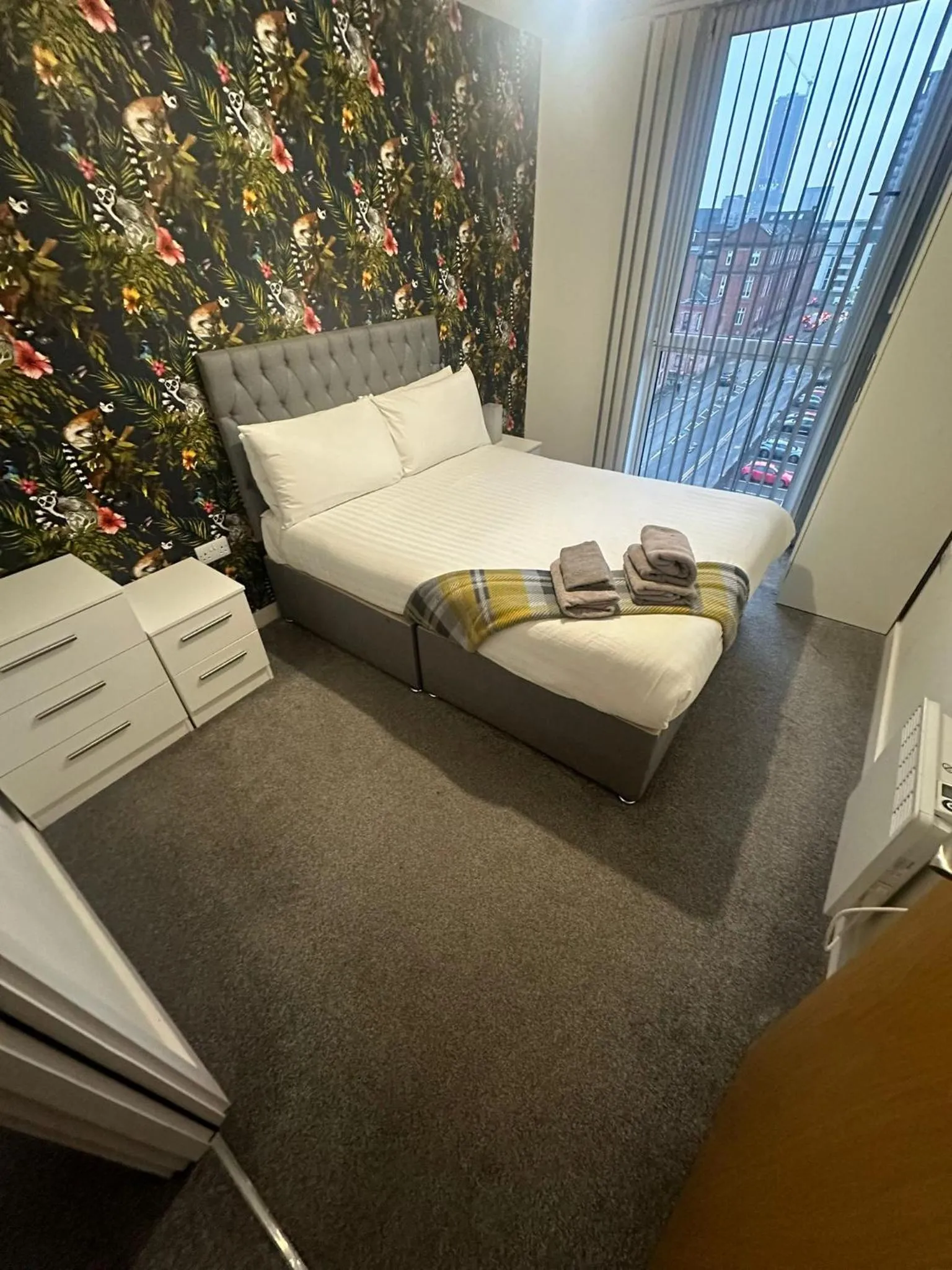 Bedroom, Bed in Adelphi Wharf Apartments by Beehosting